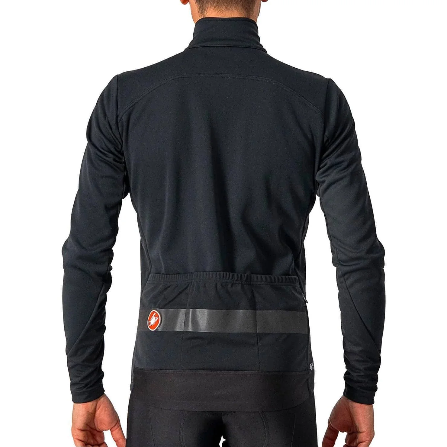 Castelli Raddoppia 3 Mens Cycling Jacket - Black - Image 2