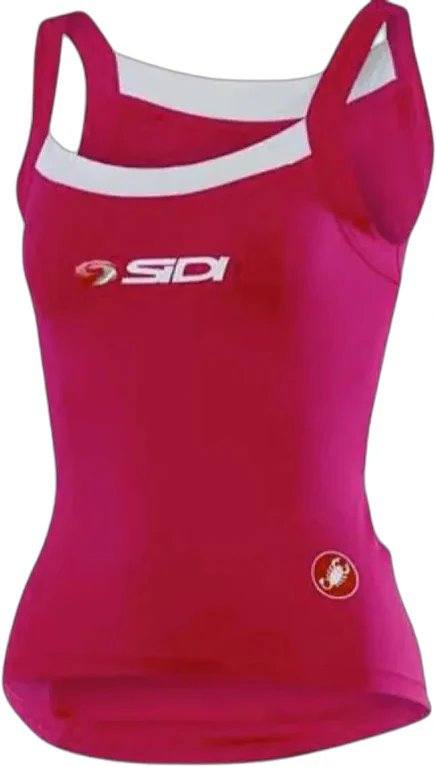 Castelli Sidi Katia Womens Cycling Vest Tank Top - Pink