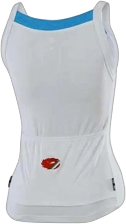 Castelli Sidi Katia Womens Cycling Vest Tank Top - White - Image 2