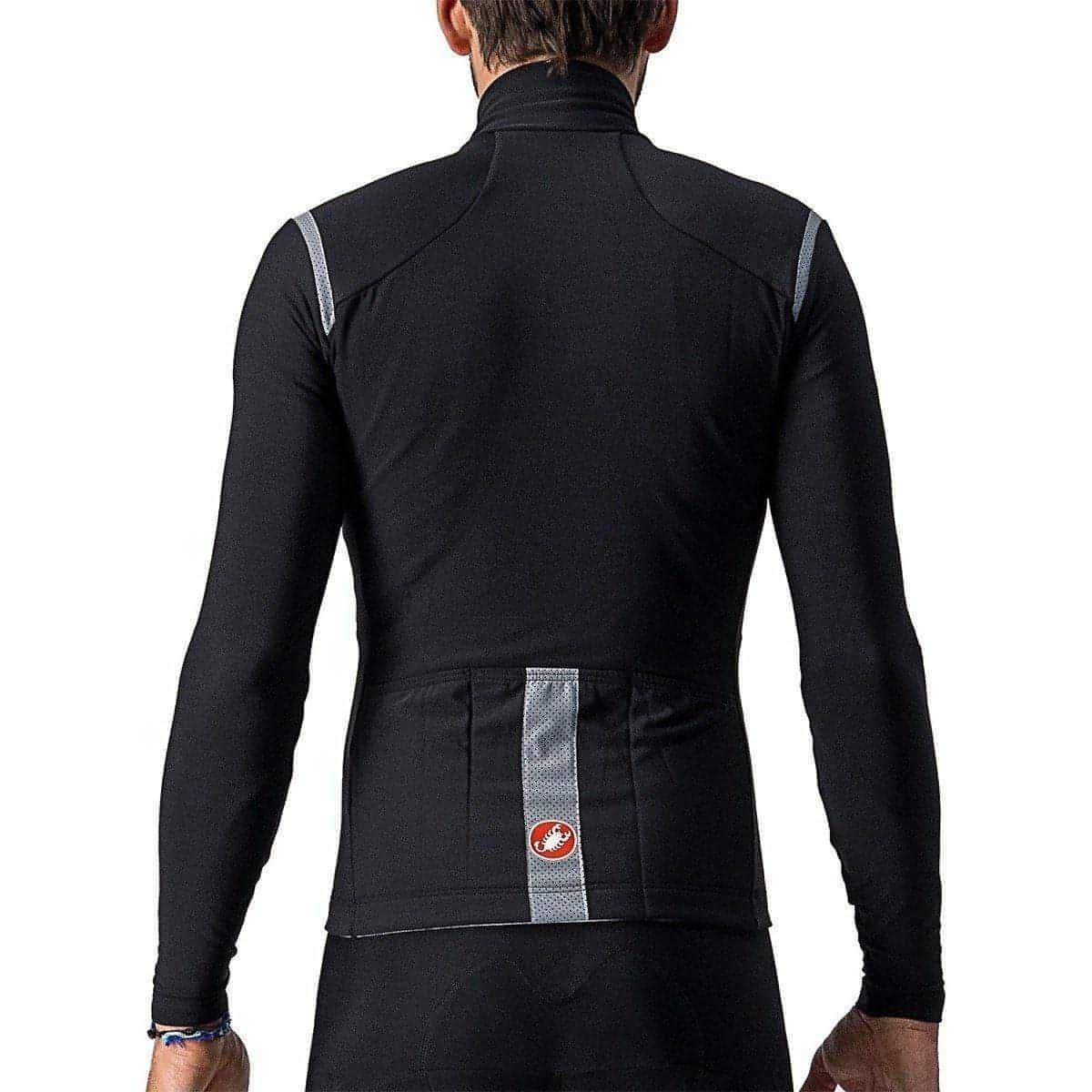 Castelli Tutto Nano RoS Long Sleeve Mens Cycling Jersey - Black - Image 2