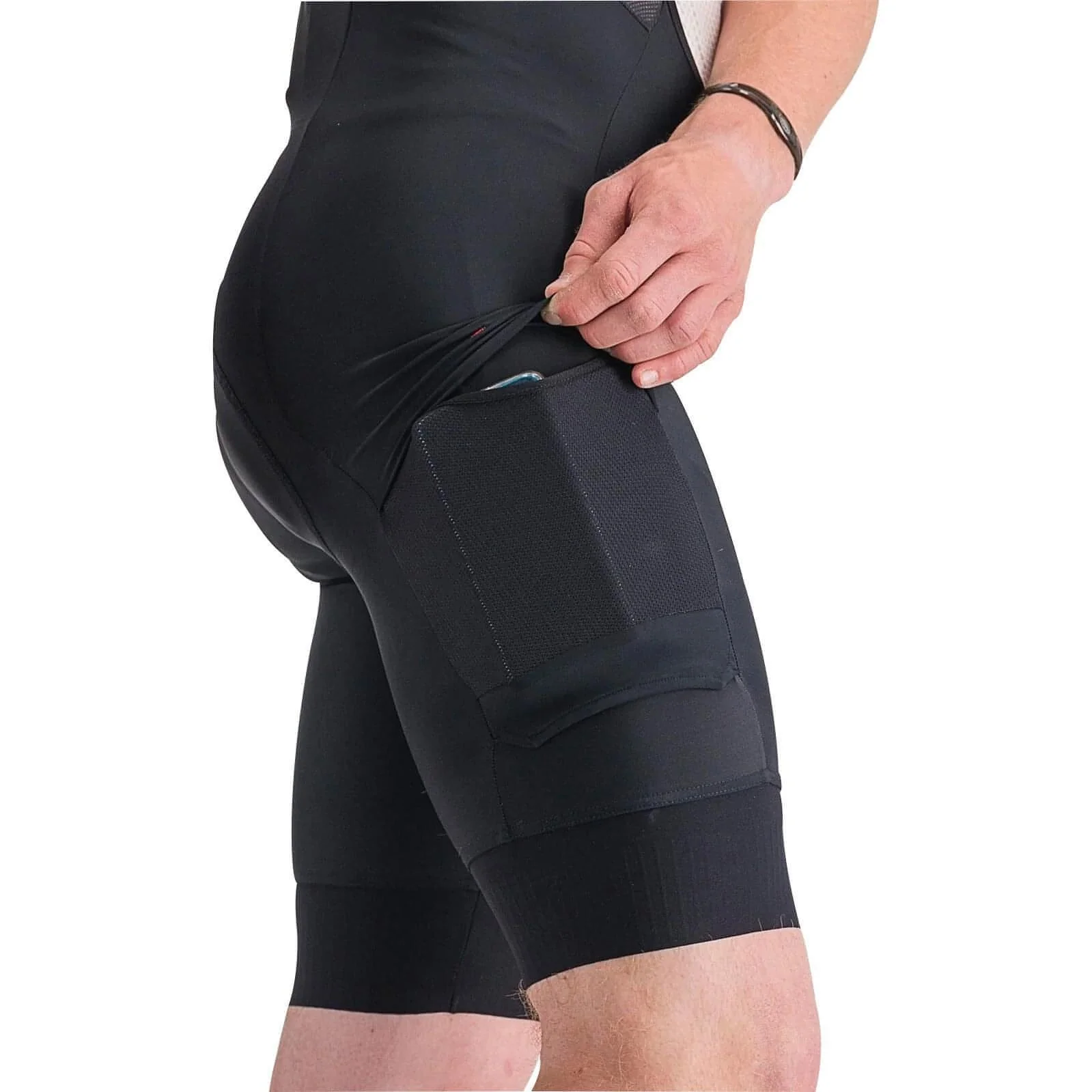 Castelli Unlimited Cargo Mens Cycling Bib Shorts - Black - Image 6