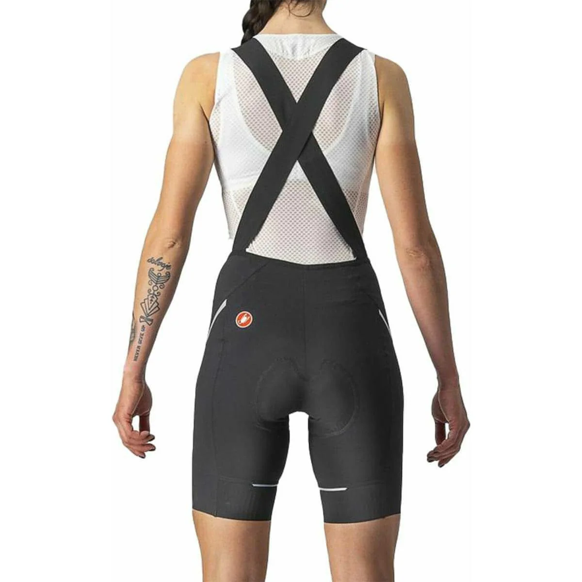 Castelli Velocissima 3 Womens Cycling Bib Shorts - Black - Image 2