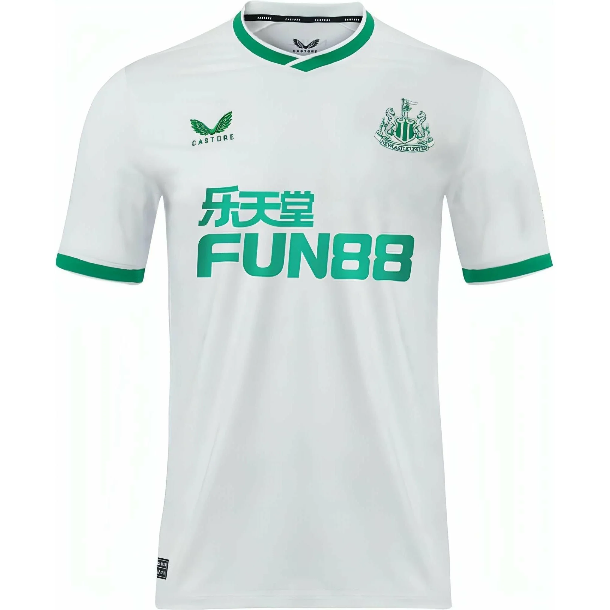Castore Newcastle United Third Mens Football Shirt - White