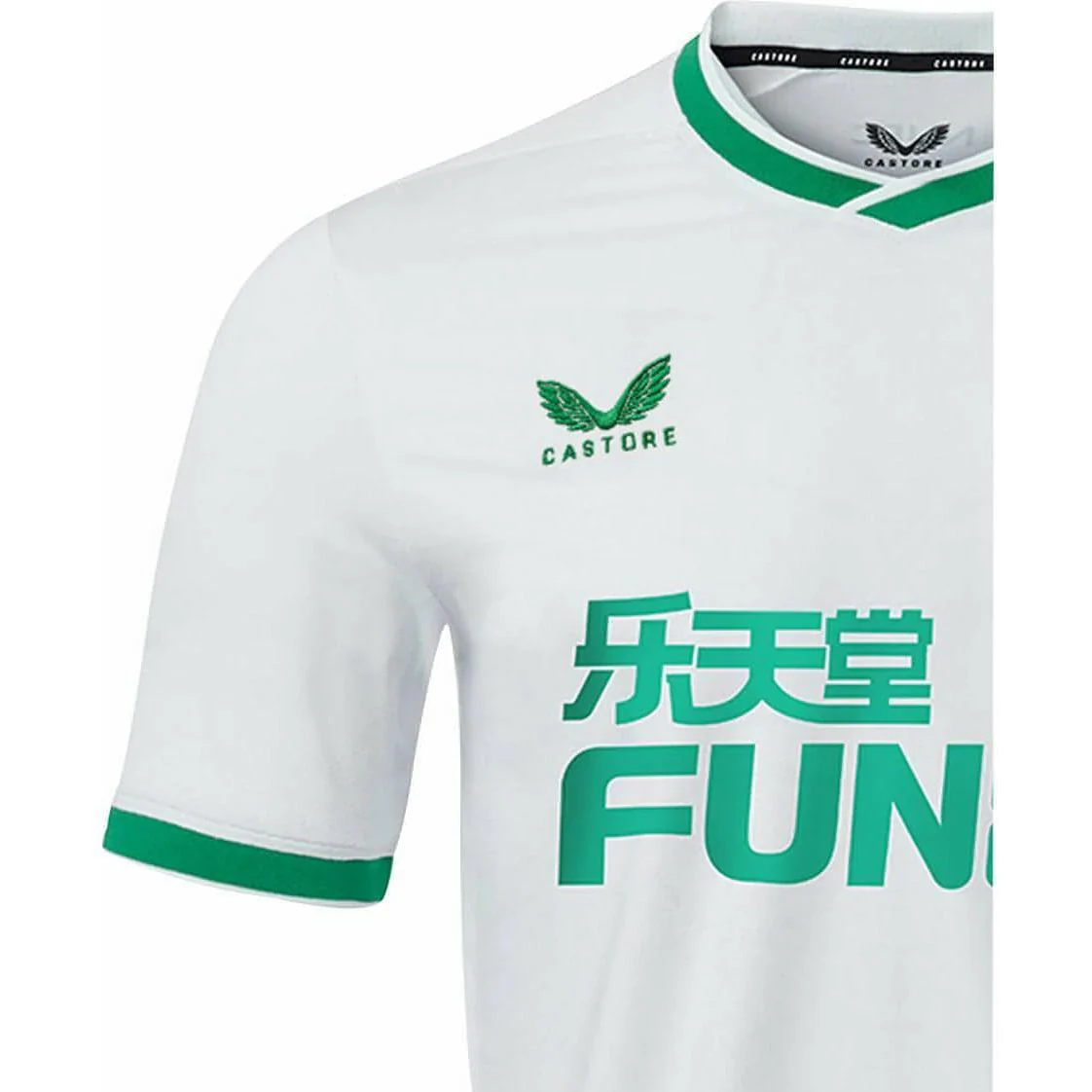 Castore Newcastle United Third Mens Football Shirt - White - Image 3