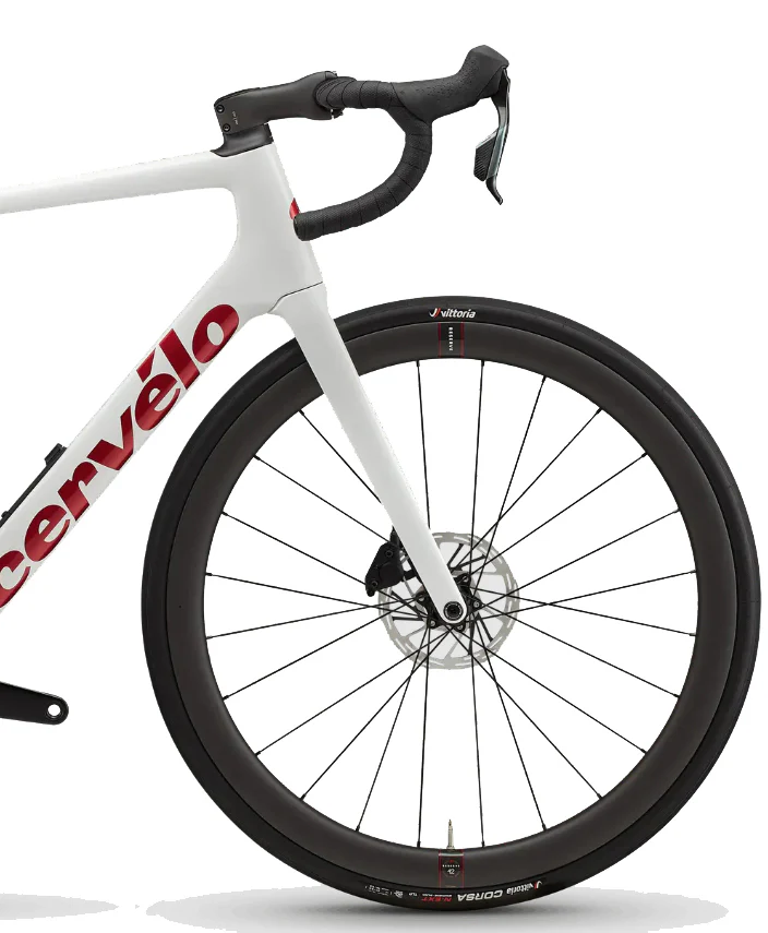Cervelo Caledonia-5 Rival AXS Carbon Road Bike - Vanilla - Image 3