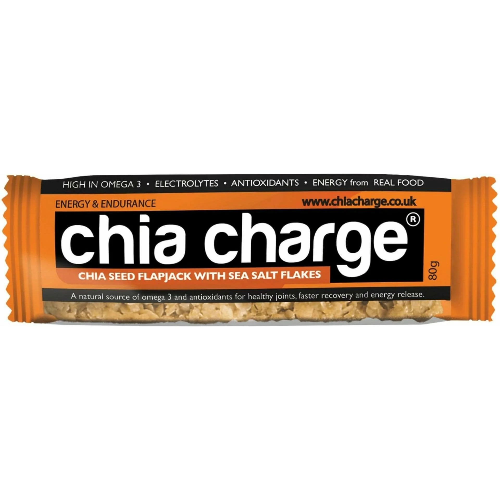 Chia Charge Seed Flapjack 80g - Image 3