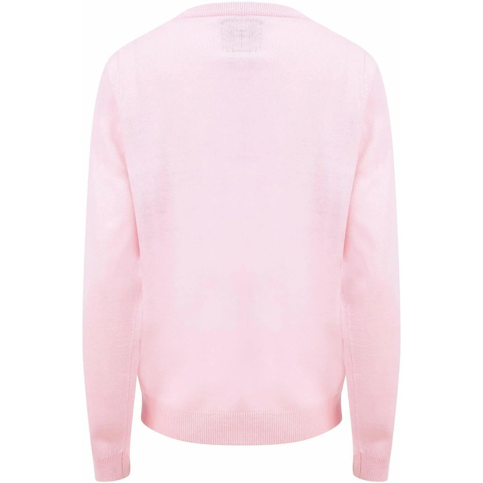 Christmas Secret Santa Dog Womens Christmas Jumper - Pink - Image 2
