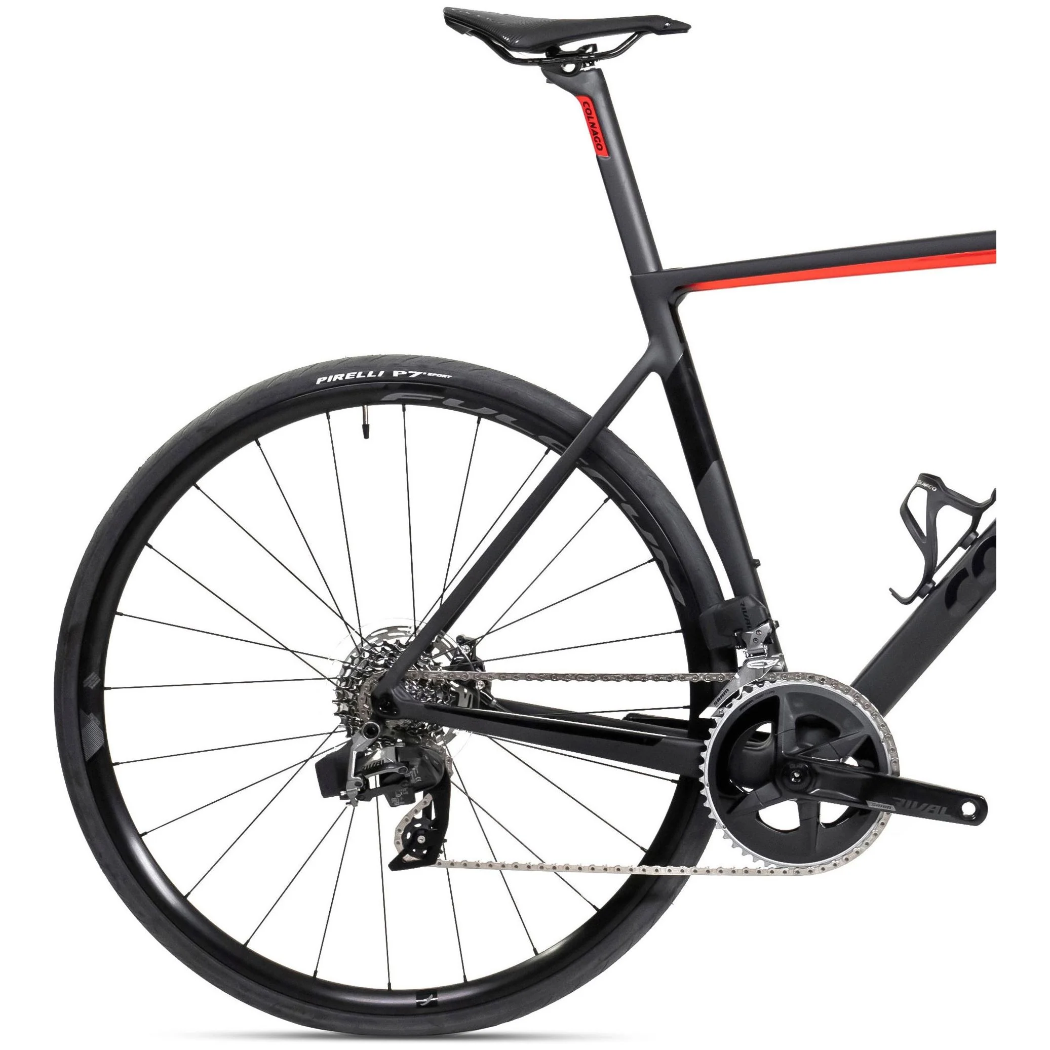 Colnago V3 Rival AXS Carbon Road Bike 2023 - Black - Image 2