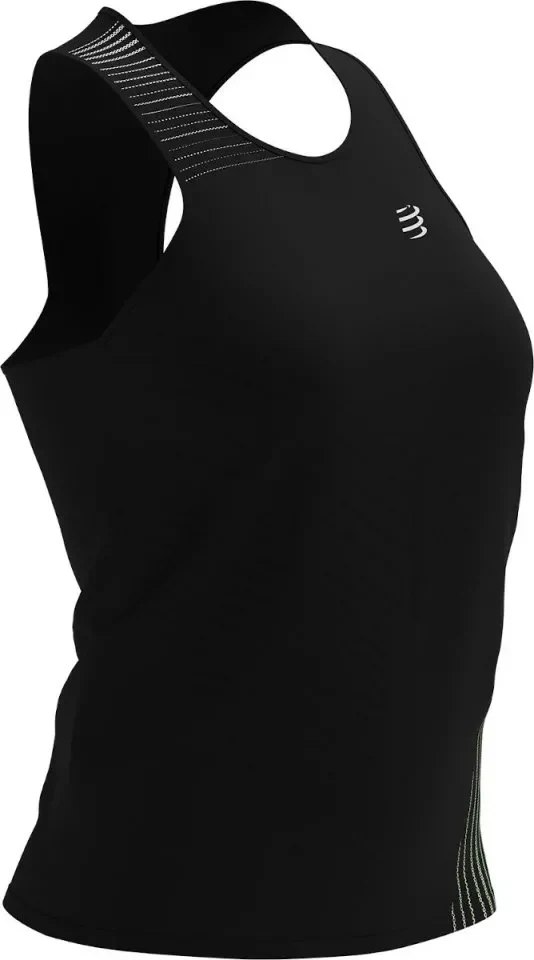 Compressport Performance Womens Running Vest Tank Top - Black