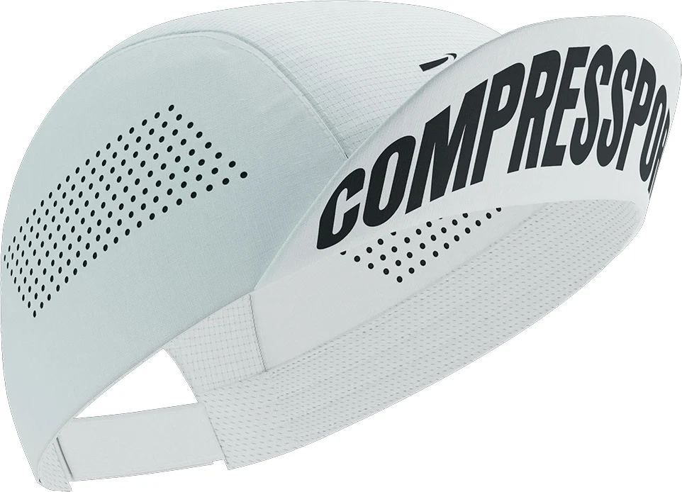 Compressport Pro Racing Running Cap - White - Image 2