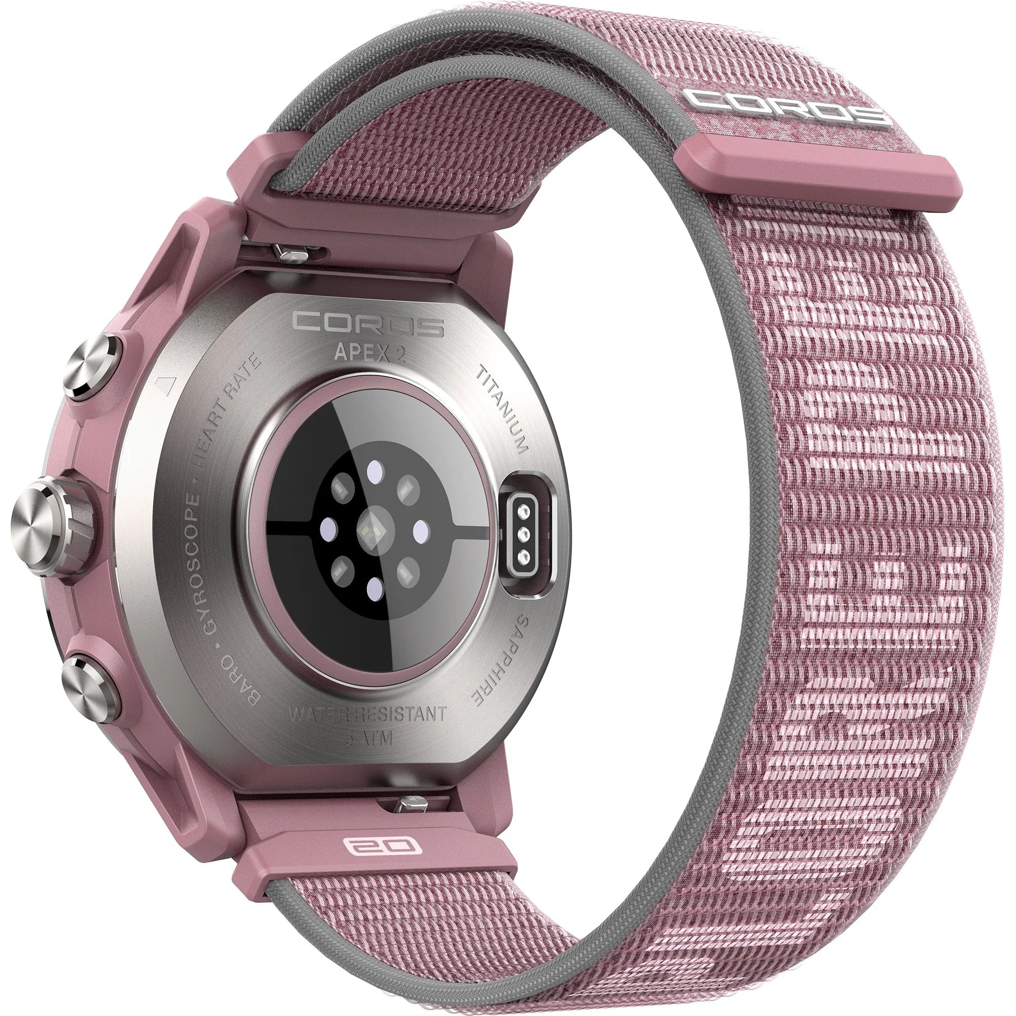 COROS APEX 2 GPS Premium Multisport Watch - Pink - Image 2
