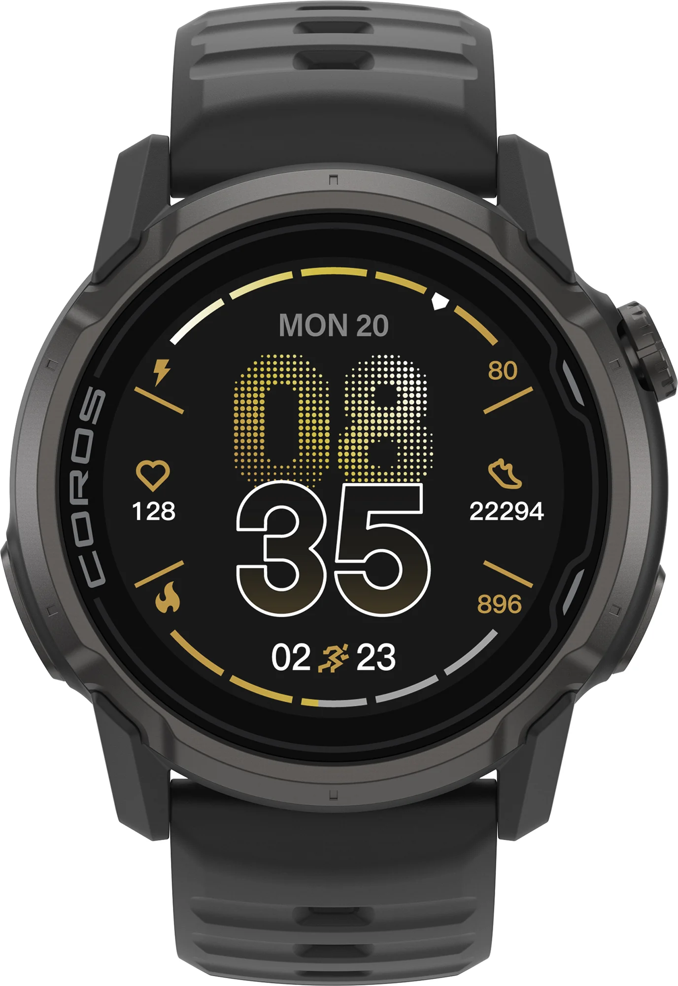 COROS APEX 4 Outdoor 46mm GPS Watch - Black - Image 4