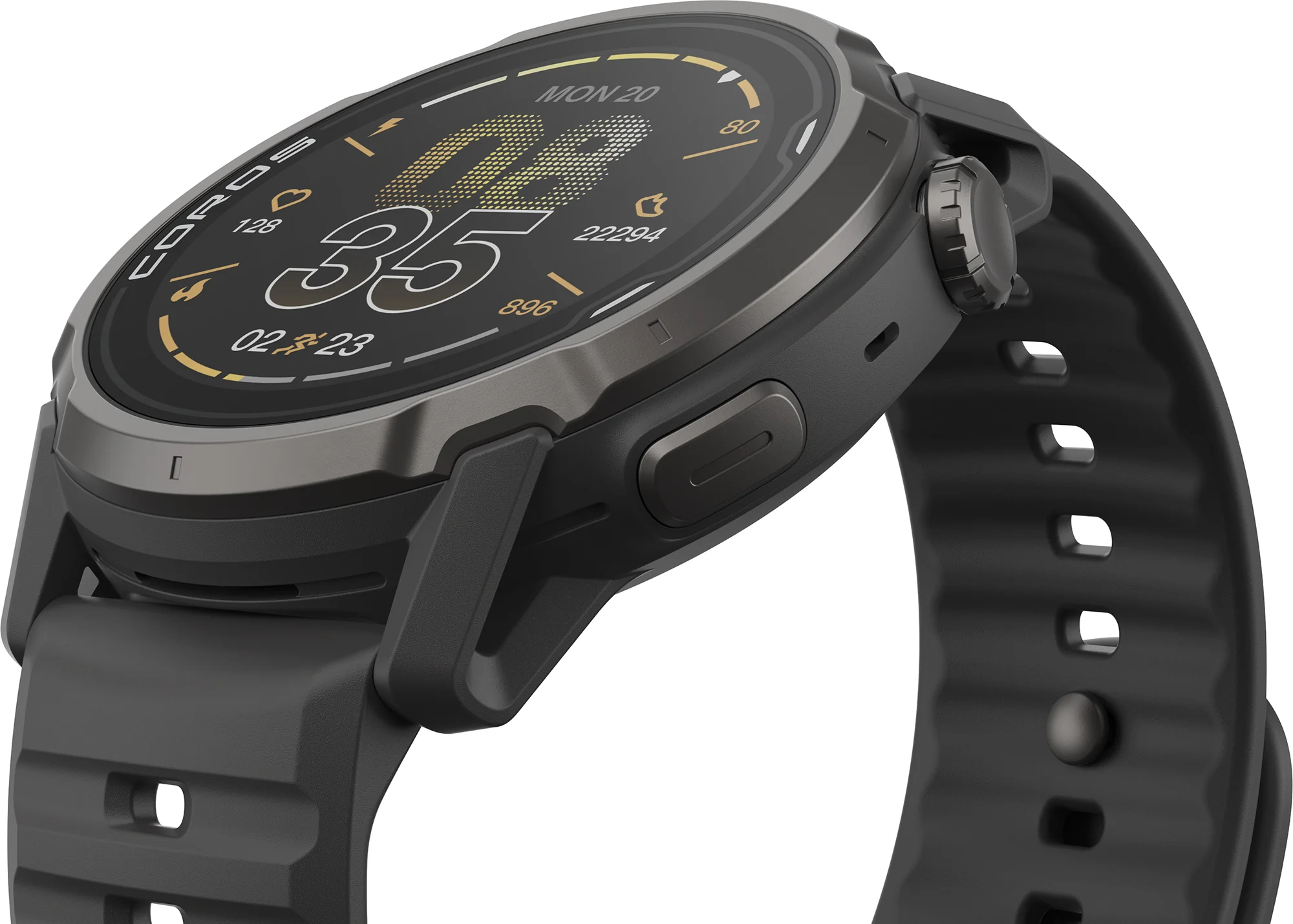 COROS APEX 4 Outdoor 46mm GPS Watch - Black - Image 5