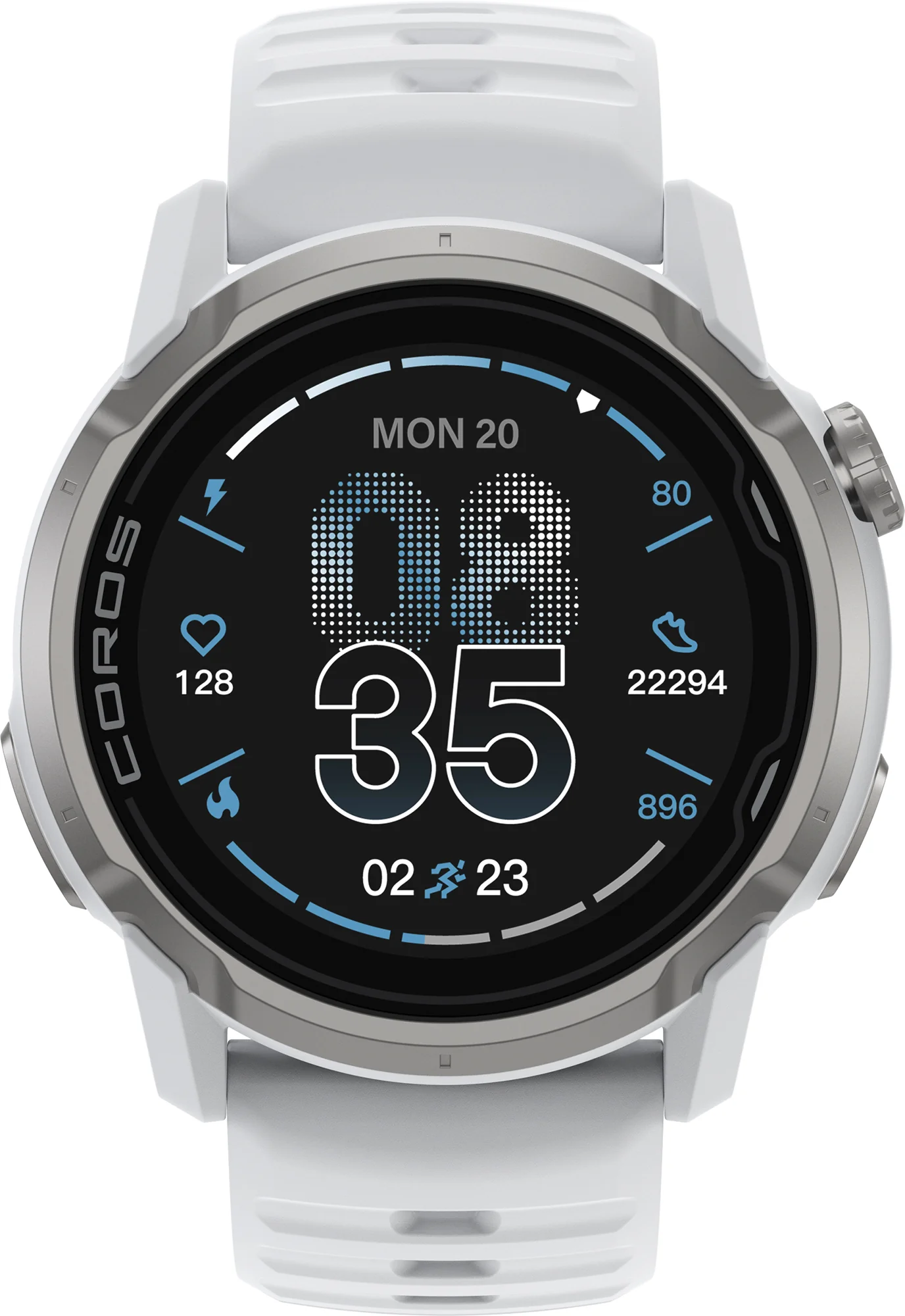 COROS APEX 4 Outdoor 42mm GPS Watch - White - Image 3
