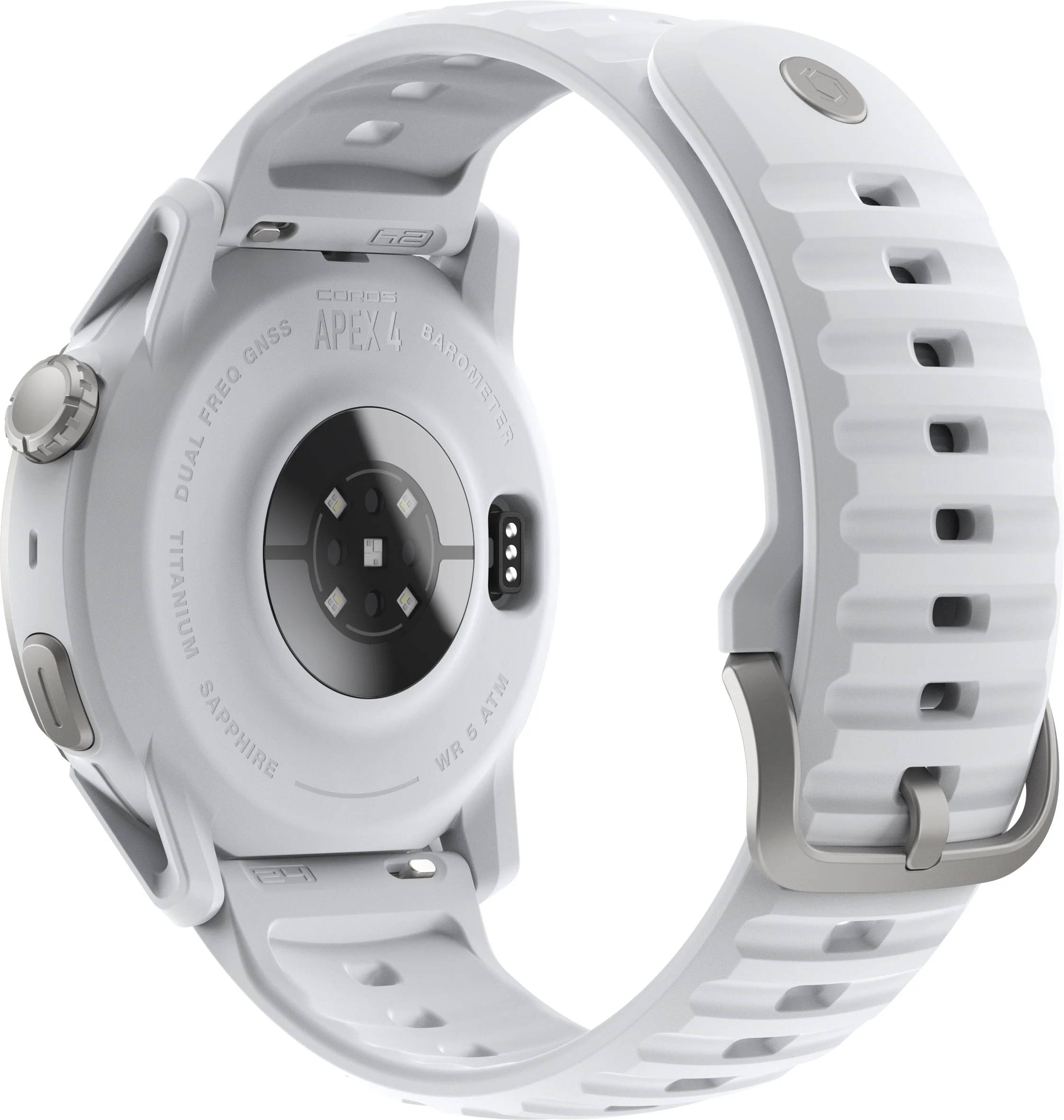 COROS APEX 4 Outdoor 46mm GPS Watch - White - Image 2