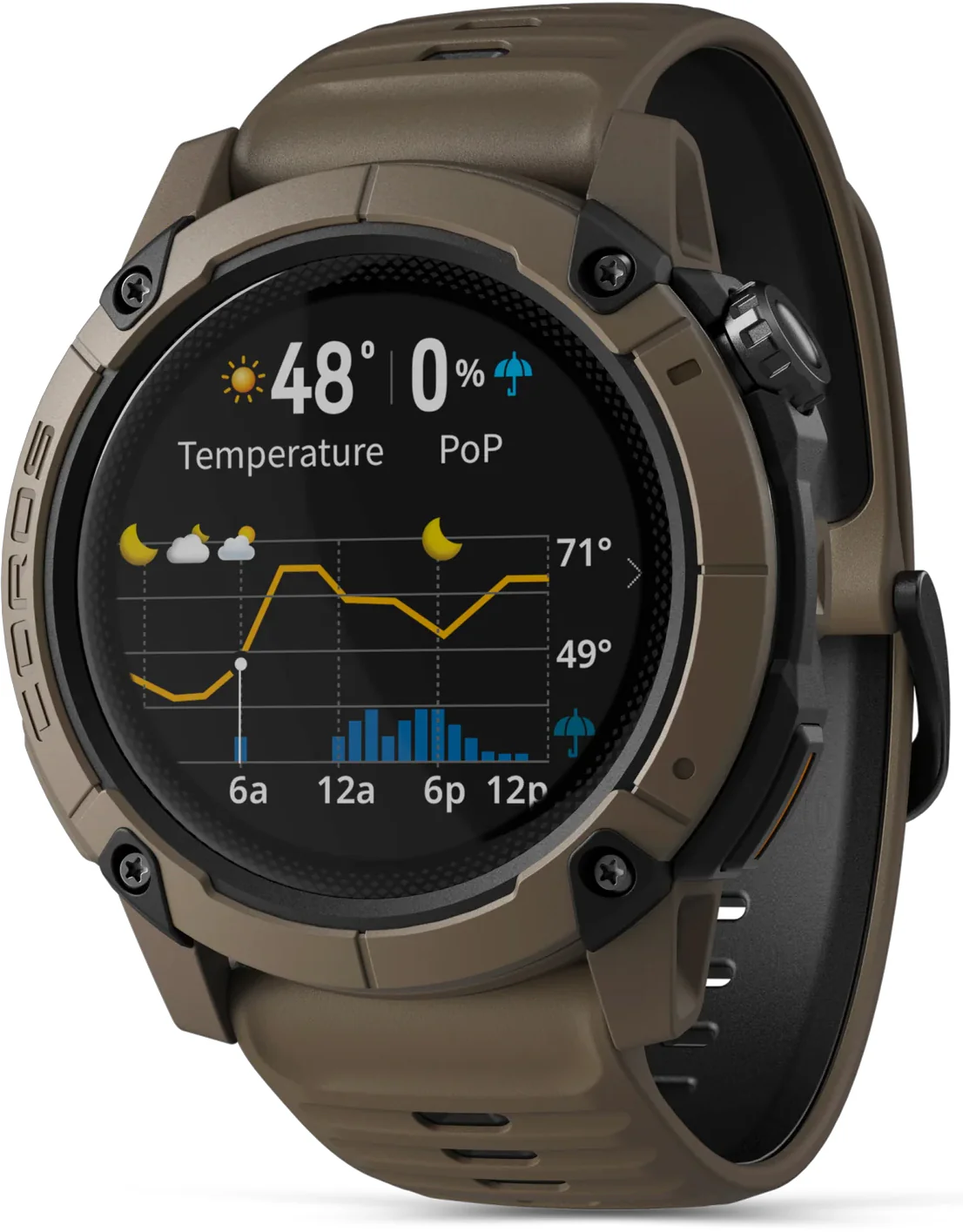 COROS NOMAD Outdoor Adventure Sport Watch - Brown