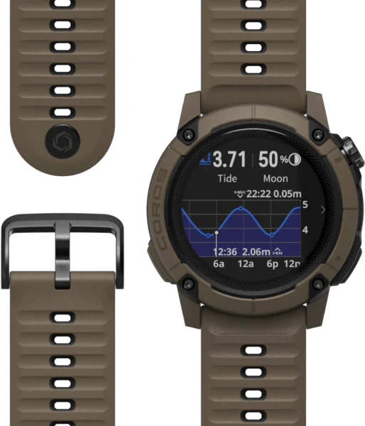 COROS NOMAD Outdoor Adventure Sport Watch - Brown - Image 6