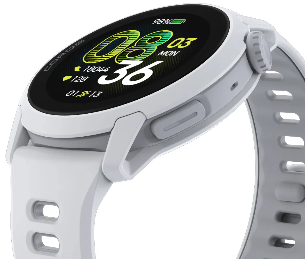 COROS PACE 4 Silicone Strap GPS Sport Watch - White - Image 4