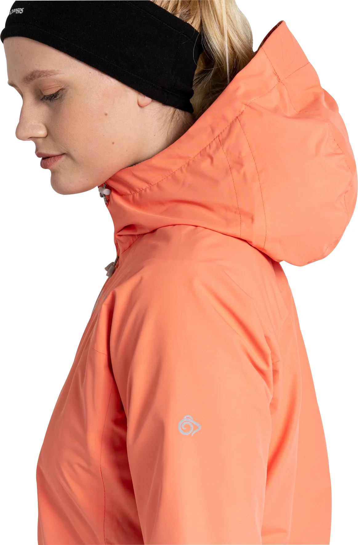 Craghoppers Loretta Womens Waterproof Jacket - Orange - Image 5