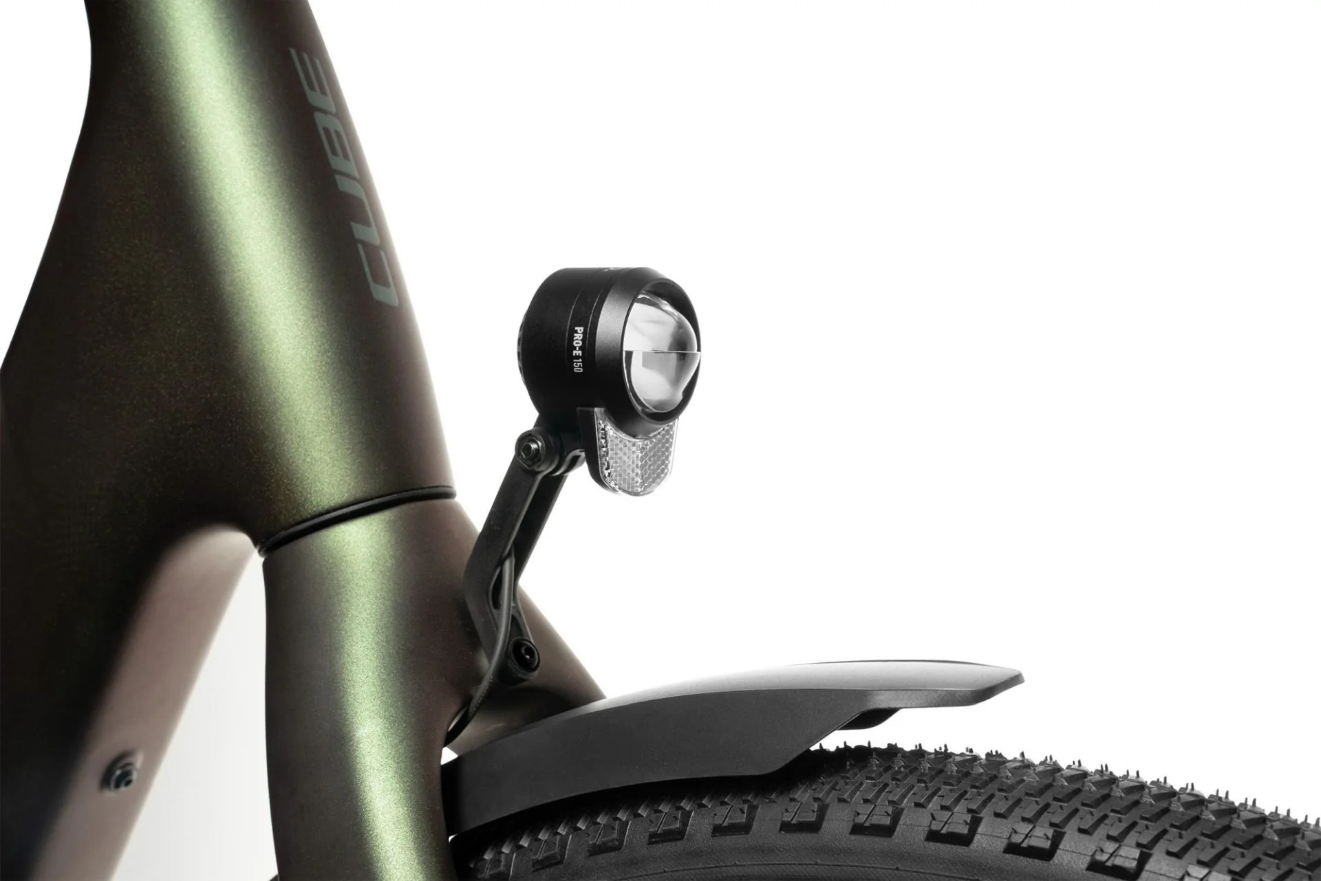 Cube Acid E-Bike Pro-E 150 X-Connect Front Bike Light - Black - Image 5