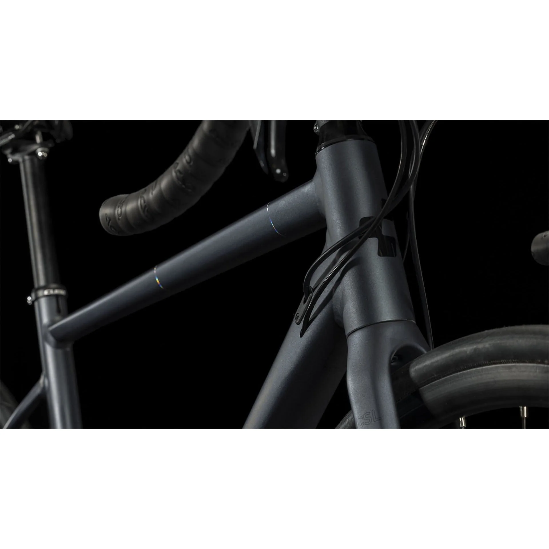Cube Axial WS Race Road Bike 2024 - Black Rainbow - Image 3