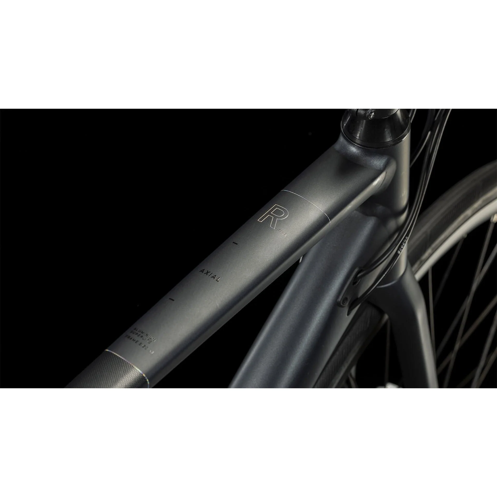Cube Axial WS Race Road Bike 2024 - Black Rainbow - Image 6