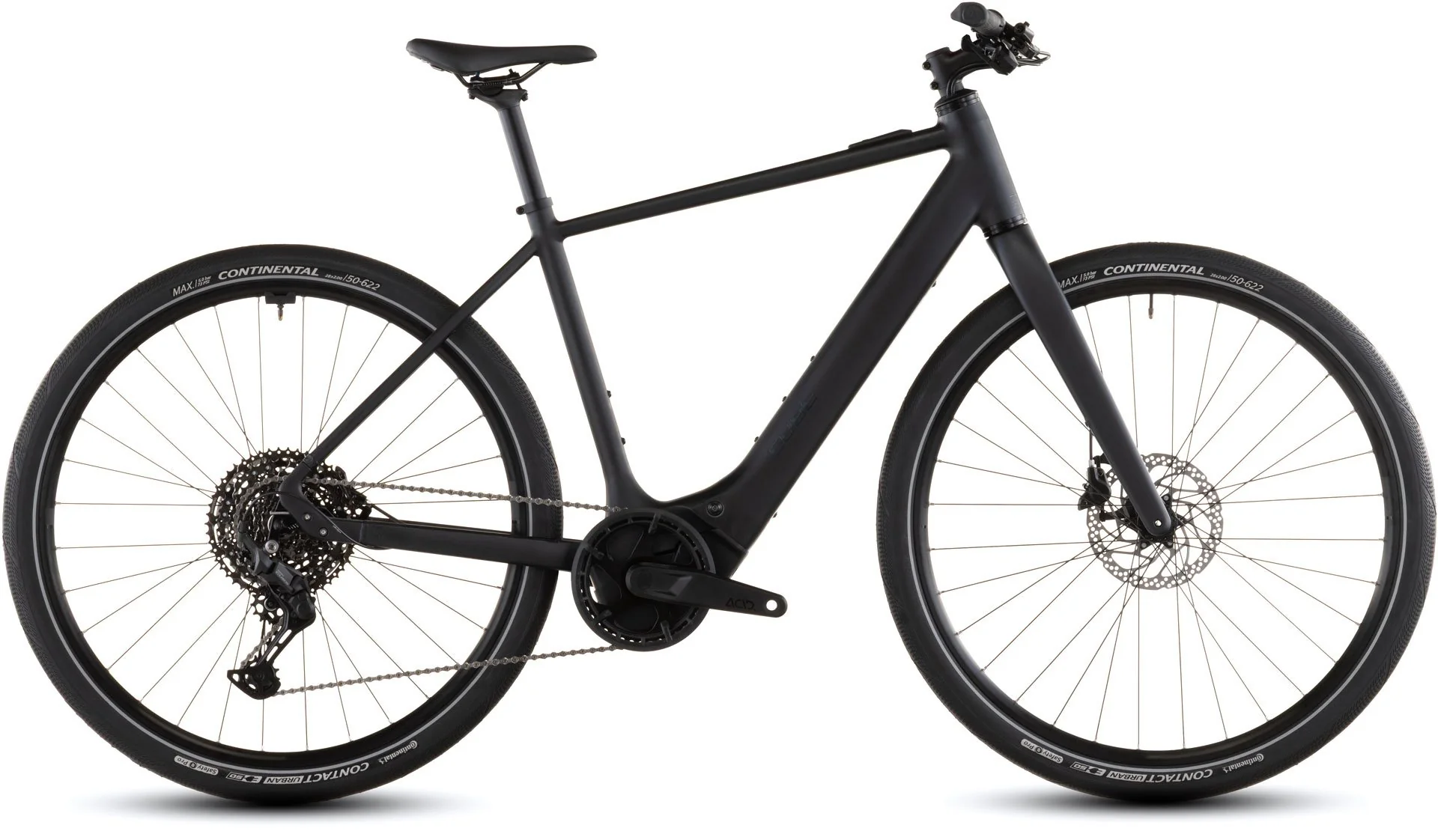 Cube Editor Hybrid Pro 400X Electric Hybrid Bike 2026 - Coal