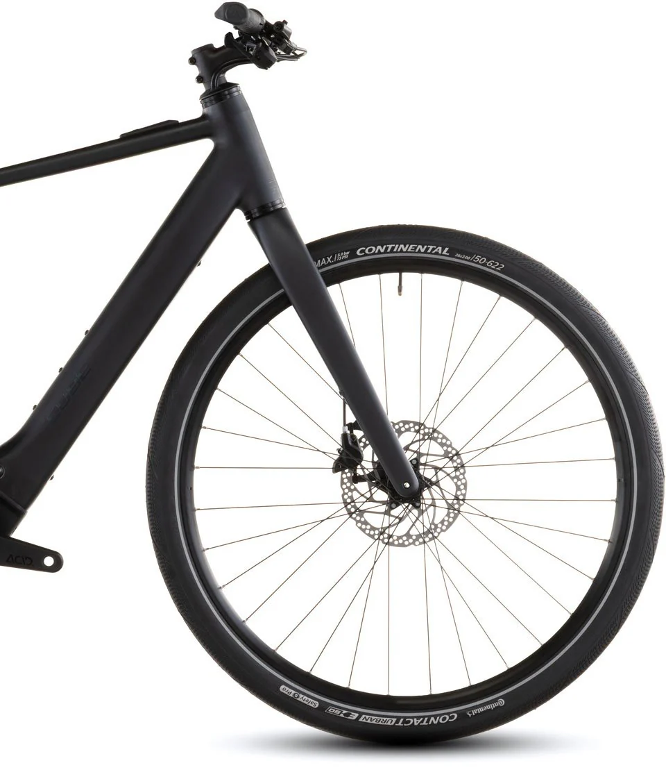 Cube Editor Hybrid Pro 400X Electric Hybrid Bike 2026 - Coal - Image 3