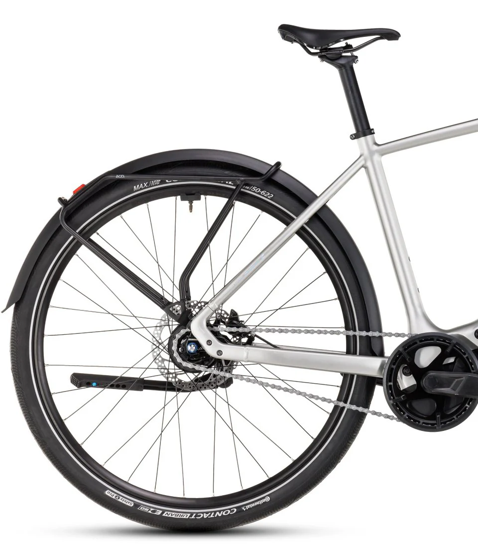 Cube Editor Hybrid SLX FE 400X Electric Hybrid Bike 2025 - Sleek Grey - Image 2
