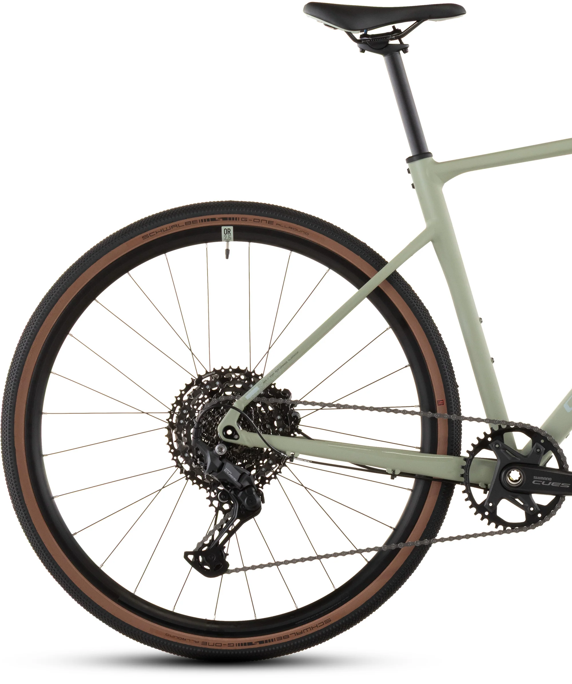 Cube Nuroad Pro Gravel Bike 2026 - Pea - Image 2