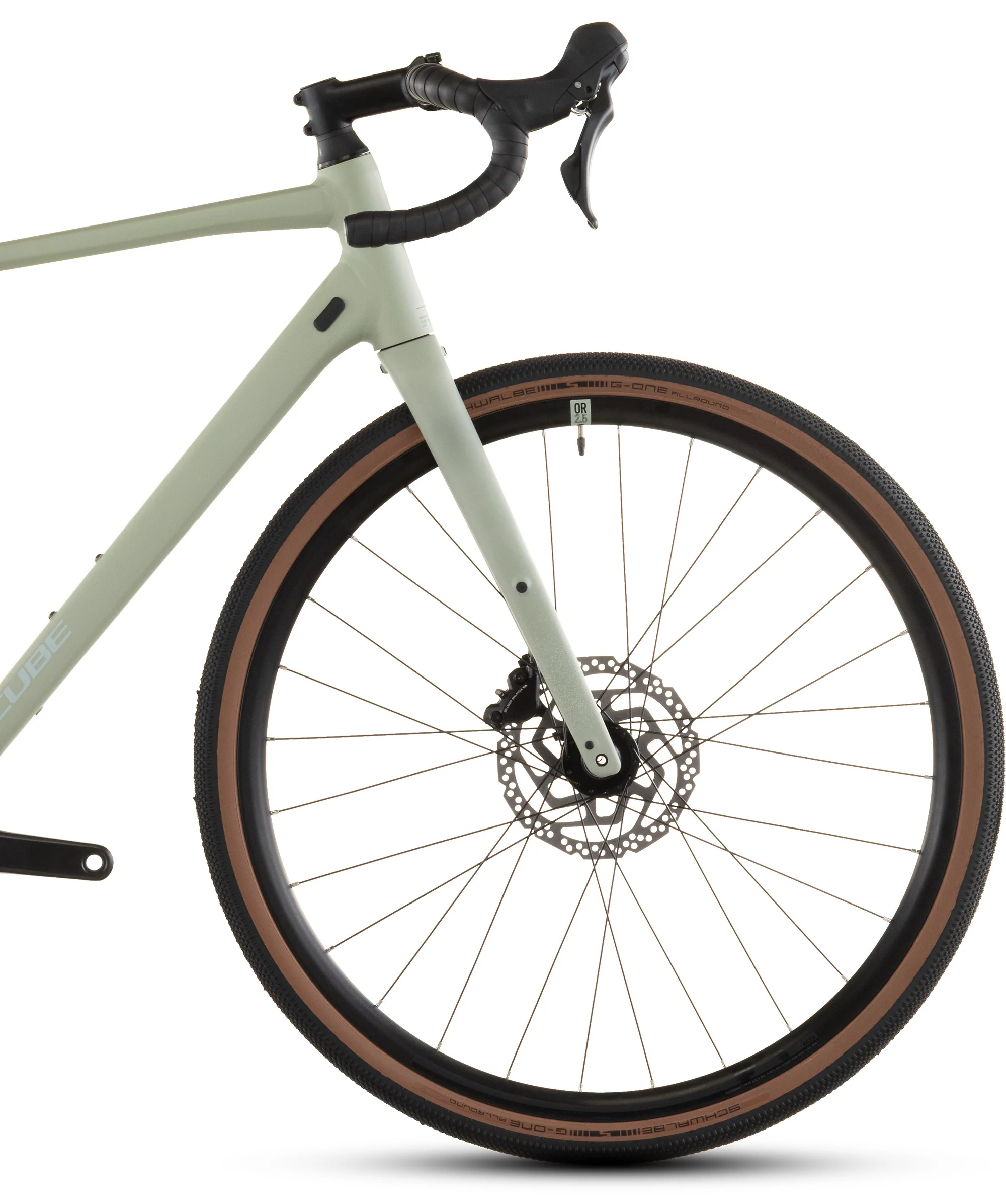 Cube Nuroad Pro Gravel Bike 2026 - Pea - Image 3