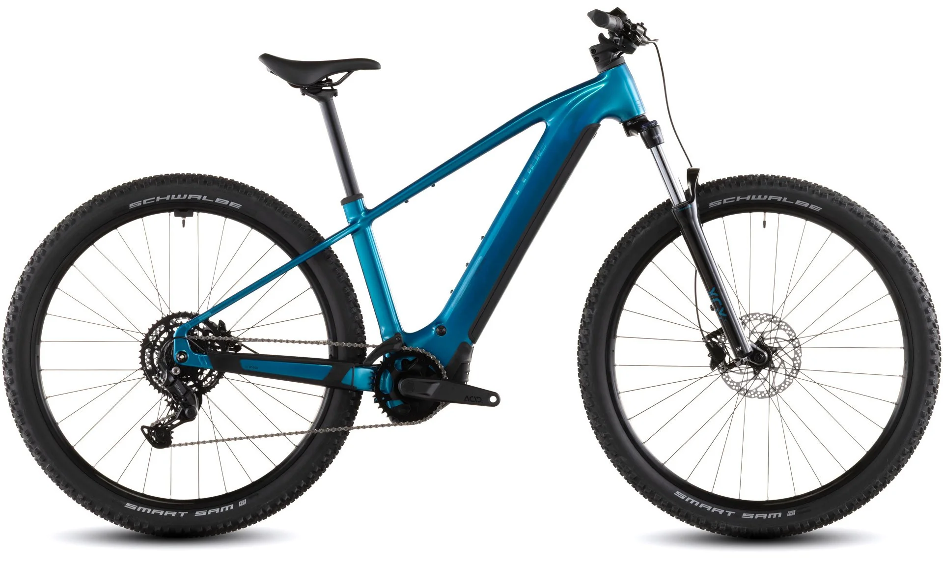 Cube Reaction Hybrid Performance 600 Electric Mountain Bike 2026 - Blue