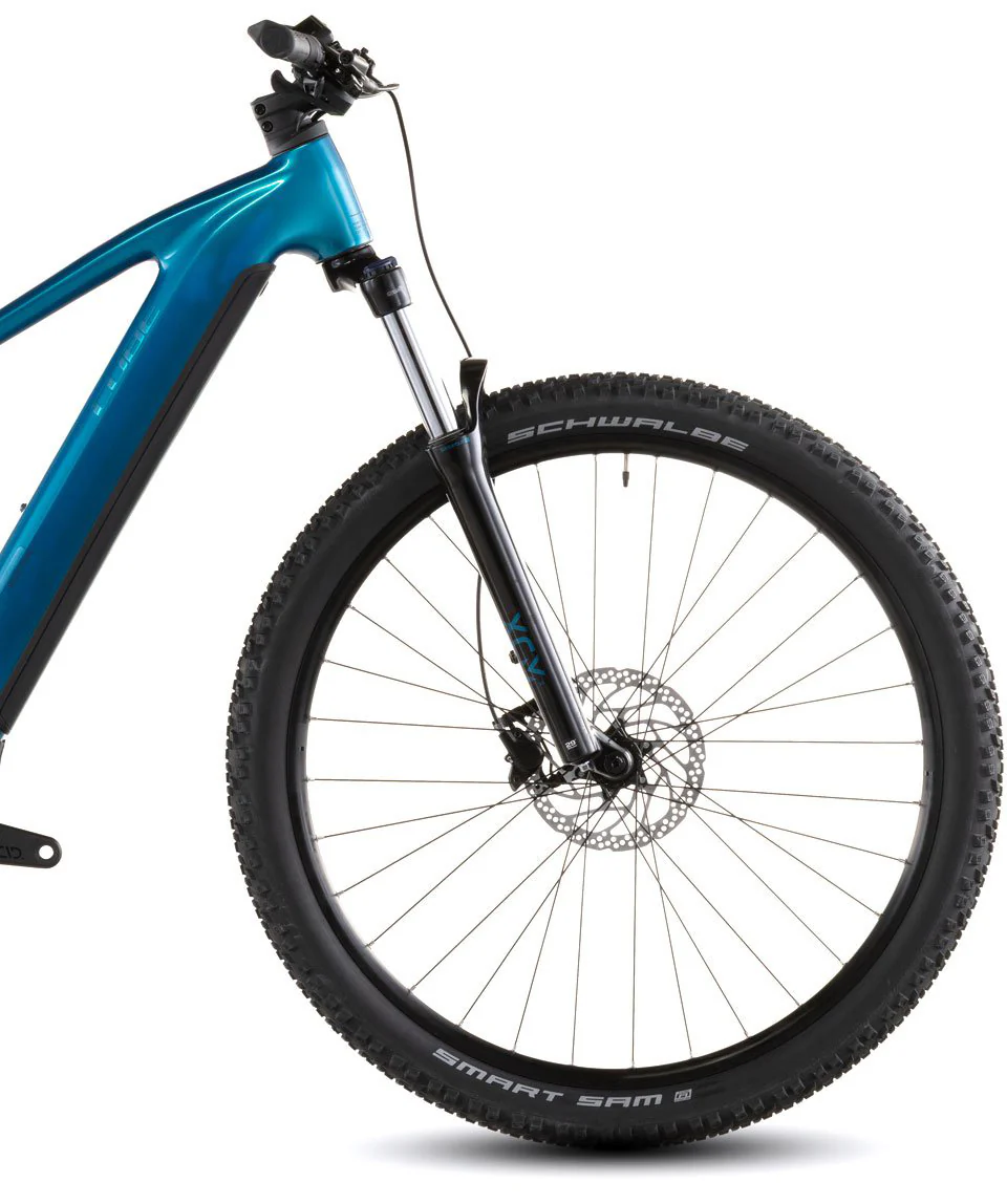 Cube Reaction Hybrid Performance 600 Electric Mountain Bike 2026 - Blue - Image 3