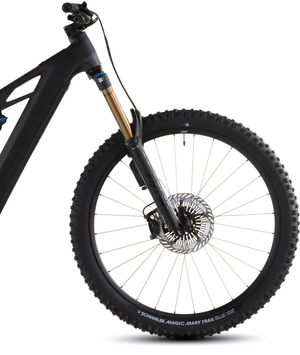 Cube Stereo Hybrid One77 HPC AT 800 Carbon Full Suspension Electric Mountain Bike 2026 - Black - Image 3