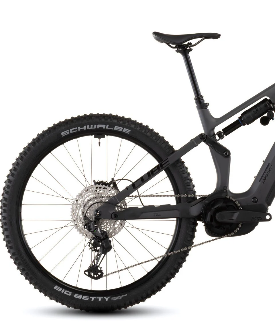 Cube Stereo Hybrid One77 HPC Race 800 Carbon Electric Full Suspension Mountain Bike 2026 - Iron Grey - Image 2