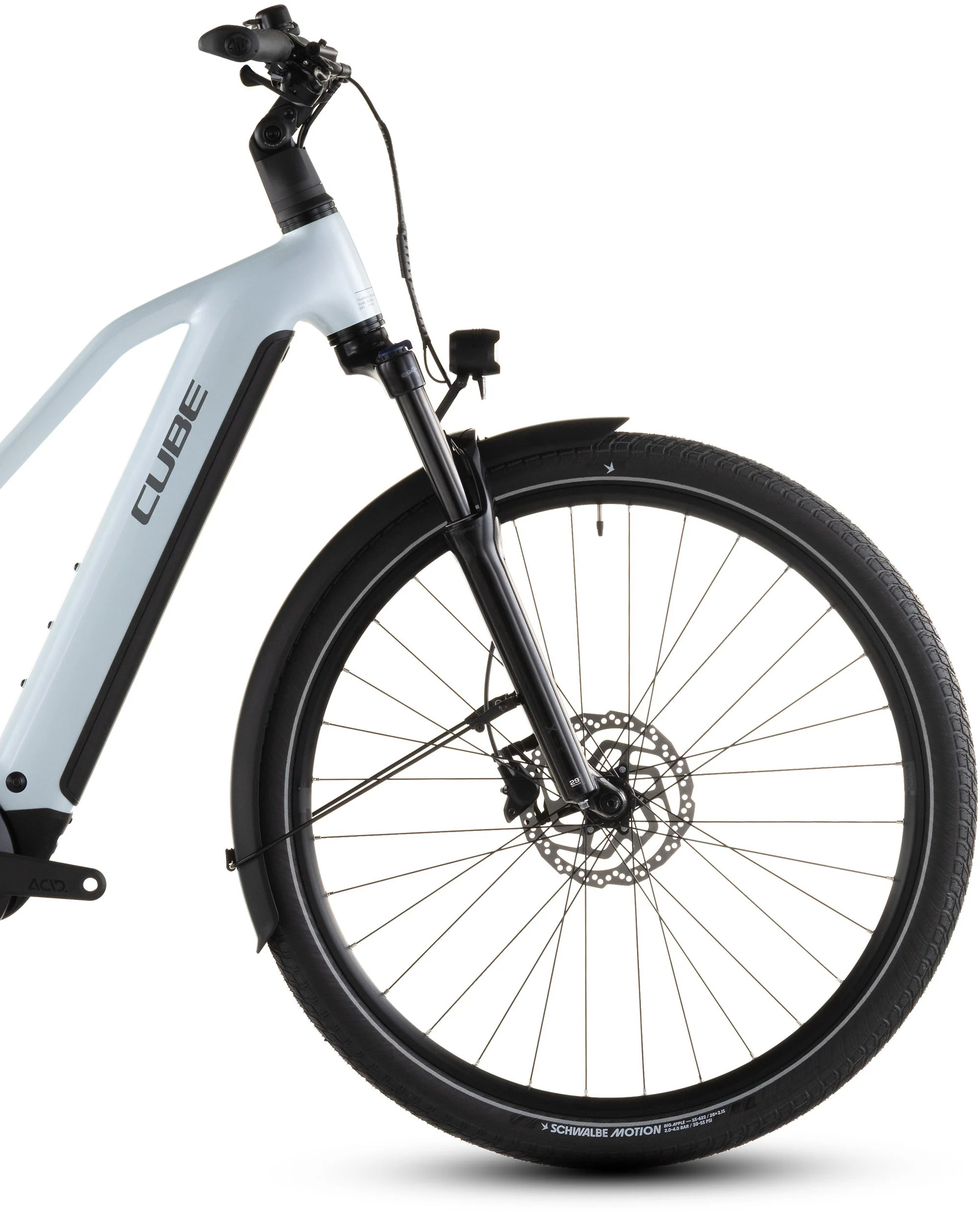 Cube Touring Hybrid One 600 Electric Hybrid Bike 2026 - Glacier - Image 3