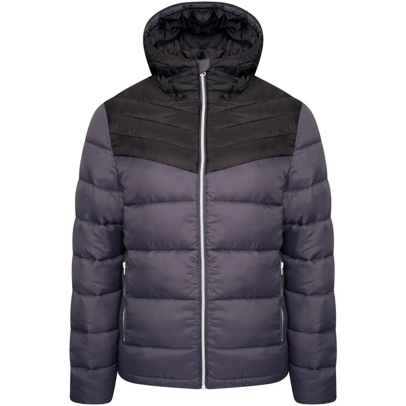 Dare2B Elite Hot Shot Mens Insulated Jacket - Grey - Image 3
