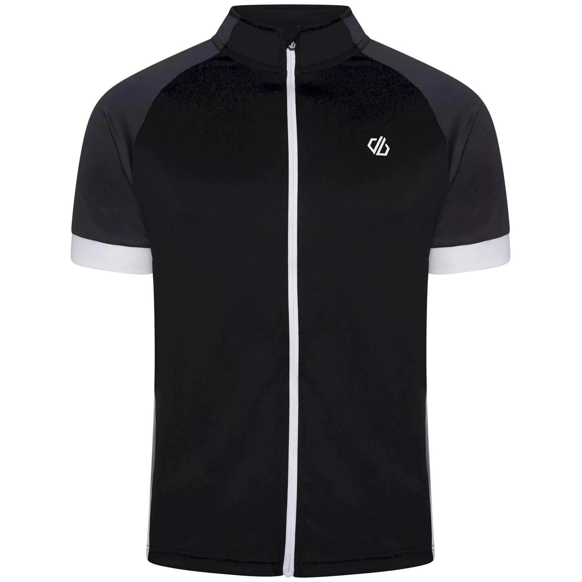 Dare2B Protraction Short Sleeve Mens Cycling Jersey - Black - Image 4