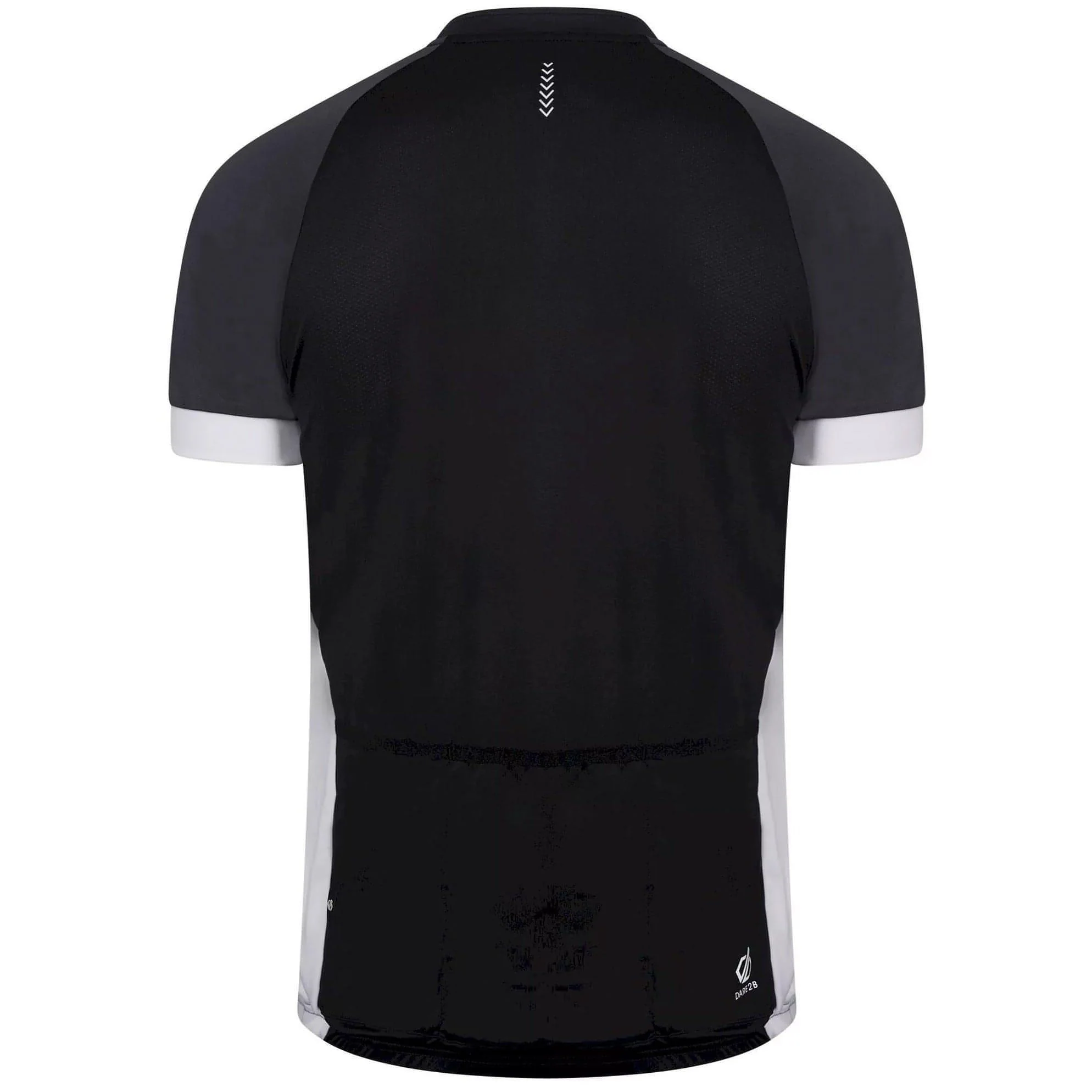Dare2B Protraction Short Sleeve Mens Cycling Jersey - Black - Image 5