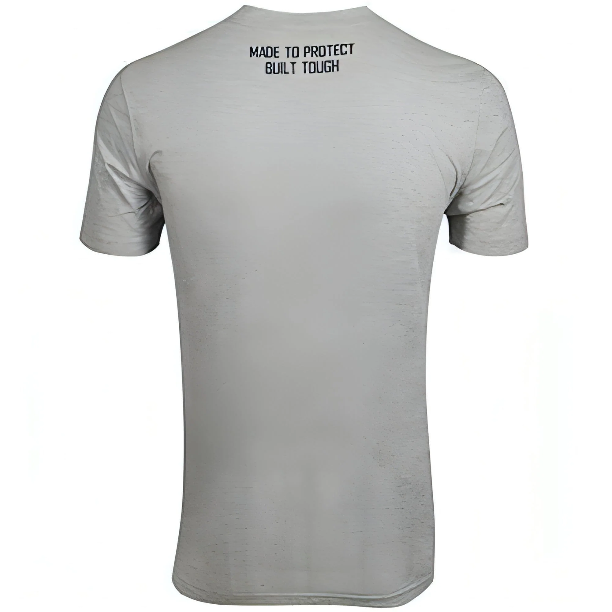 DBlade Corporate Buzz Short Sleeve Mens Work Wear Top - Grey - Image 2