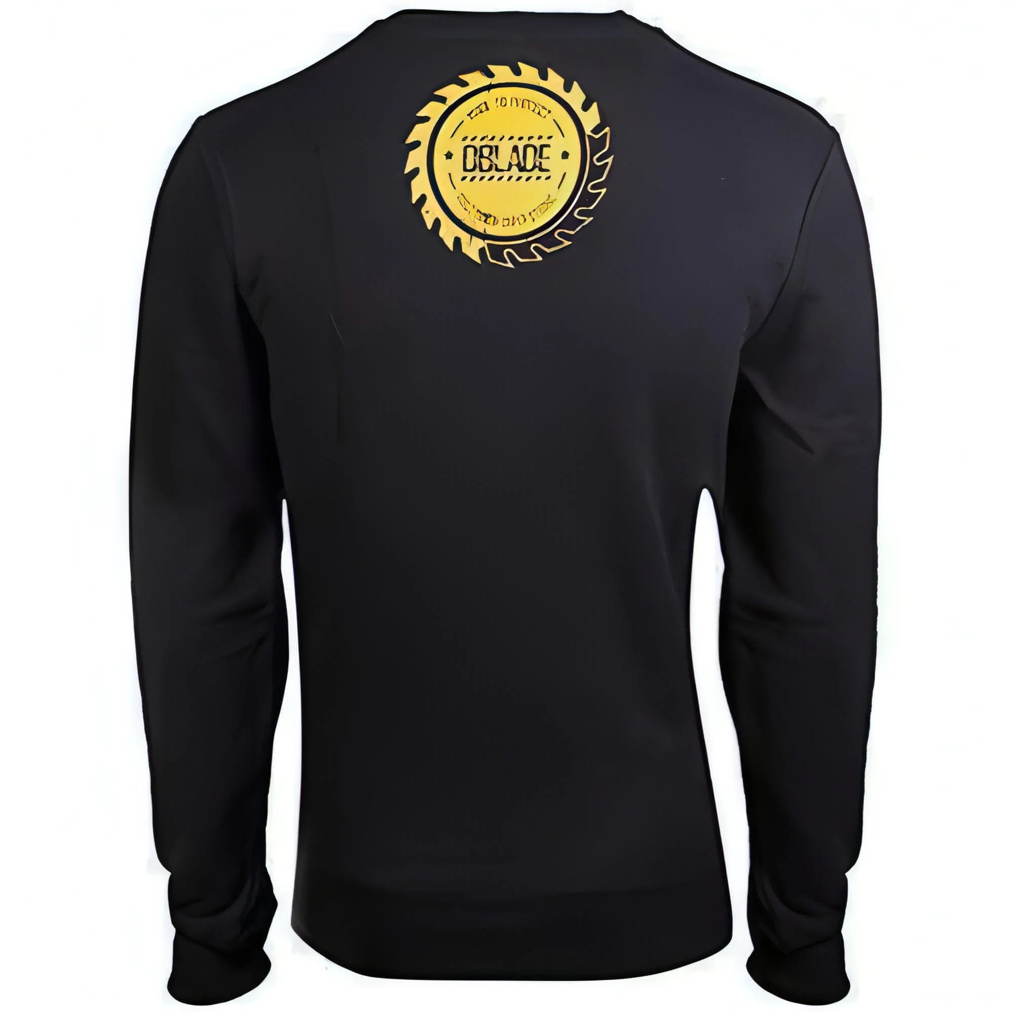 DBlade Logo Round Neck Mens Sweatshirt - Black - Image 2
