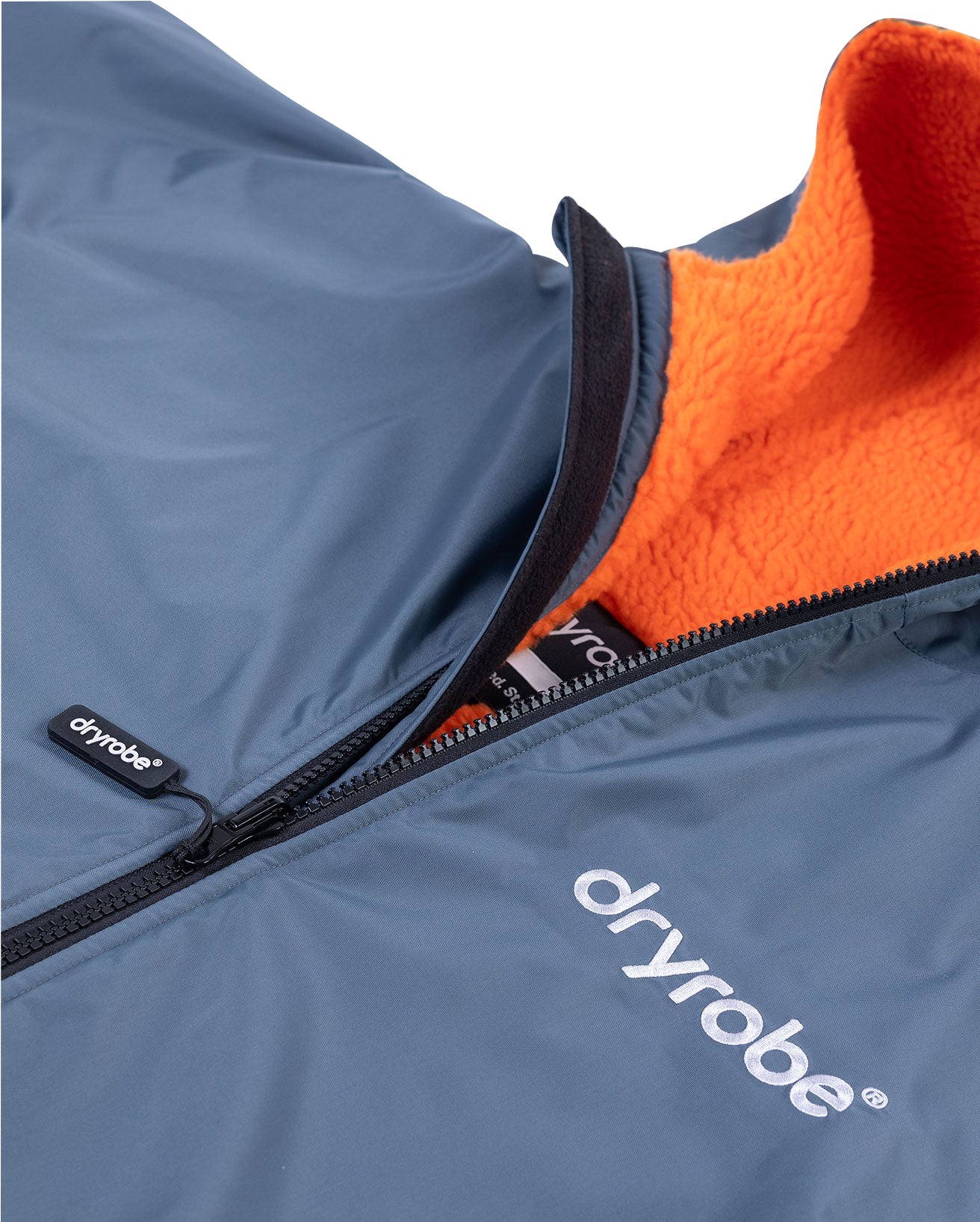 Dryrobe Advance Long Sleeve Junior Changing Robe - Grey - Image 4
