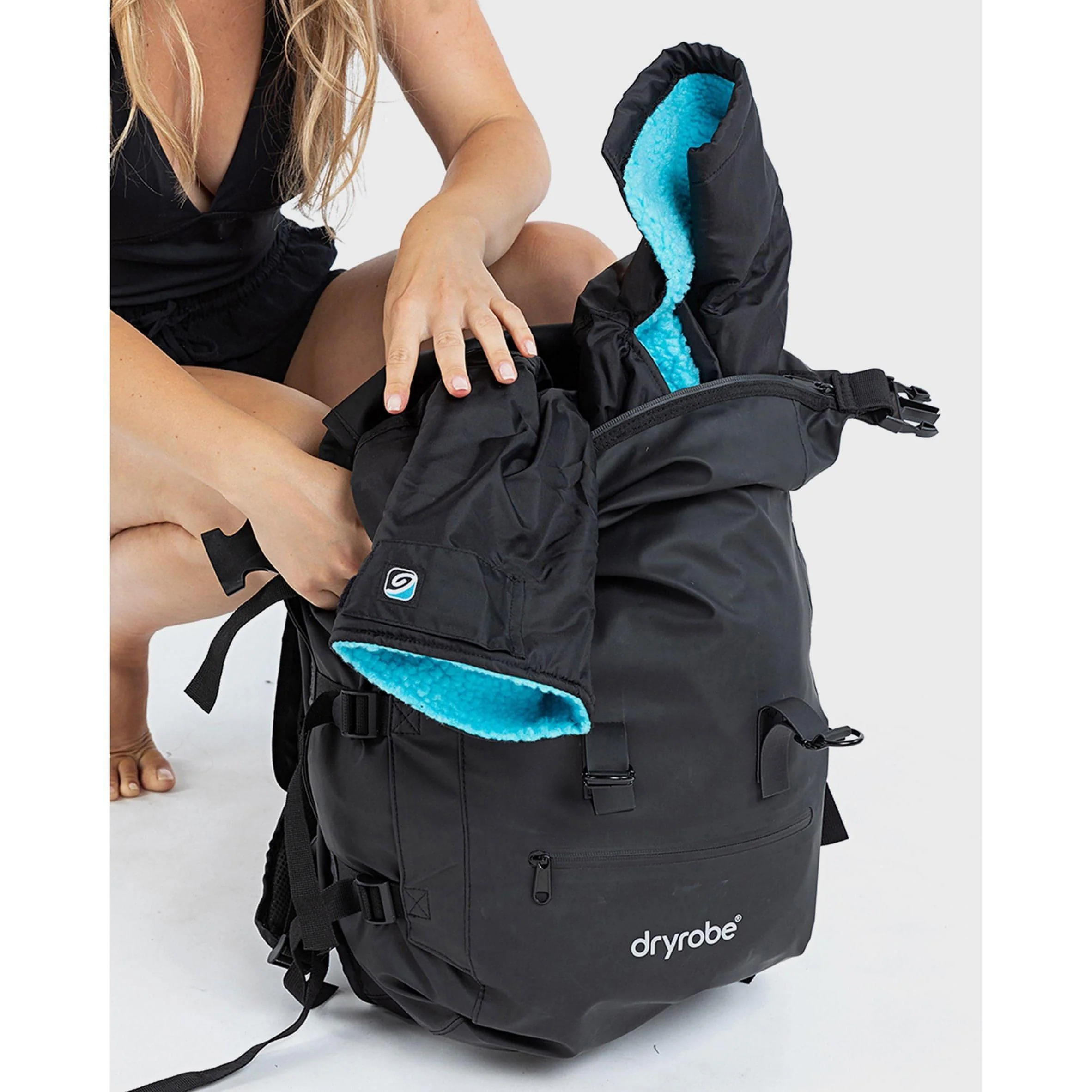 Dryrobe Eco Compression Backpack - Black - Image 5