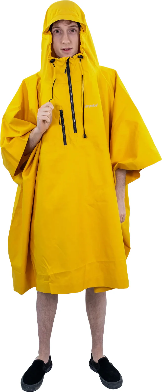 Dryrobe Waterproof Poncho - Yellow - Image 3