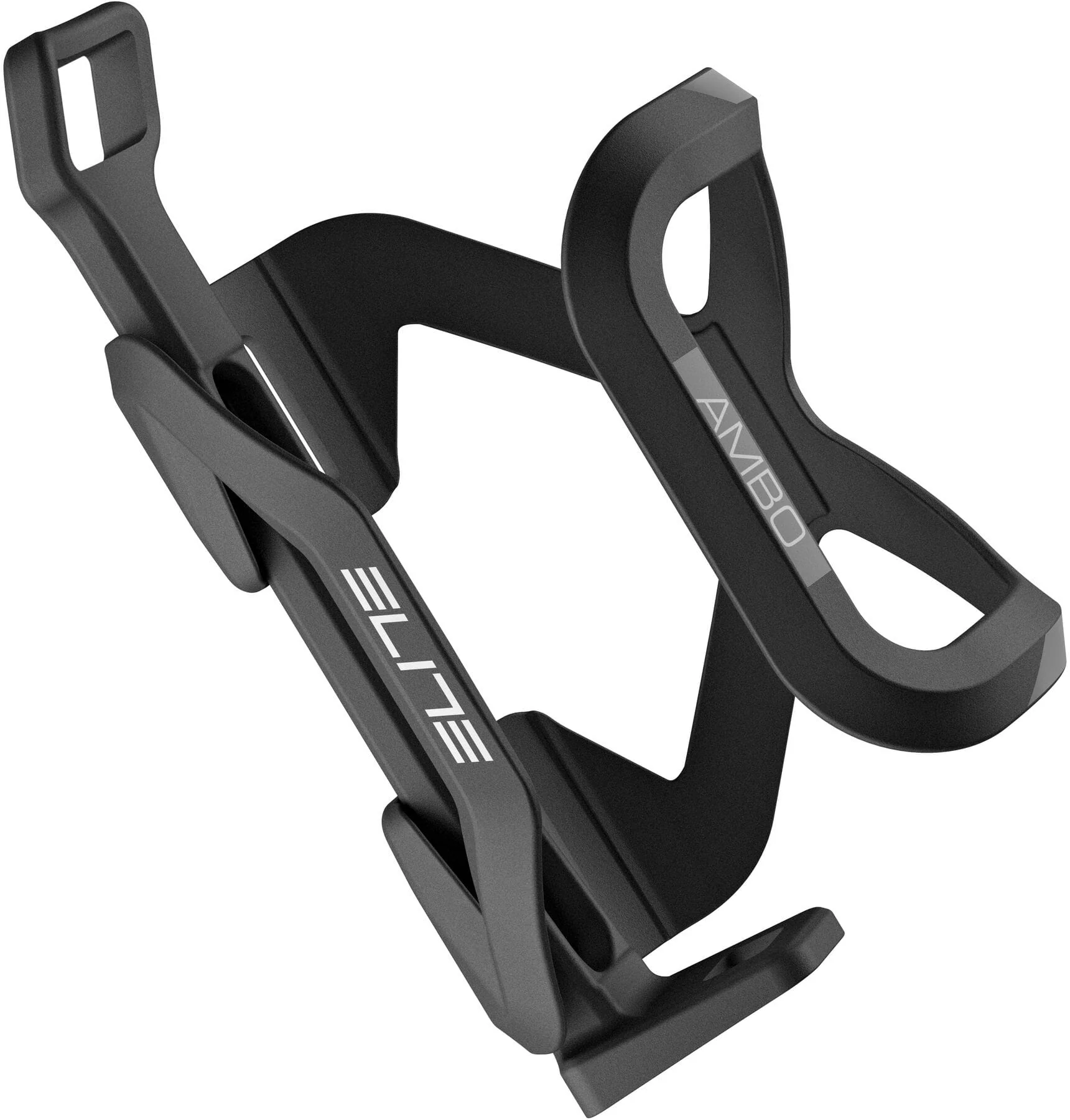 Elite Ambo Multi-Entry Cycling Bottle Cage - Black - Image 2