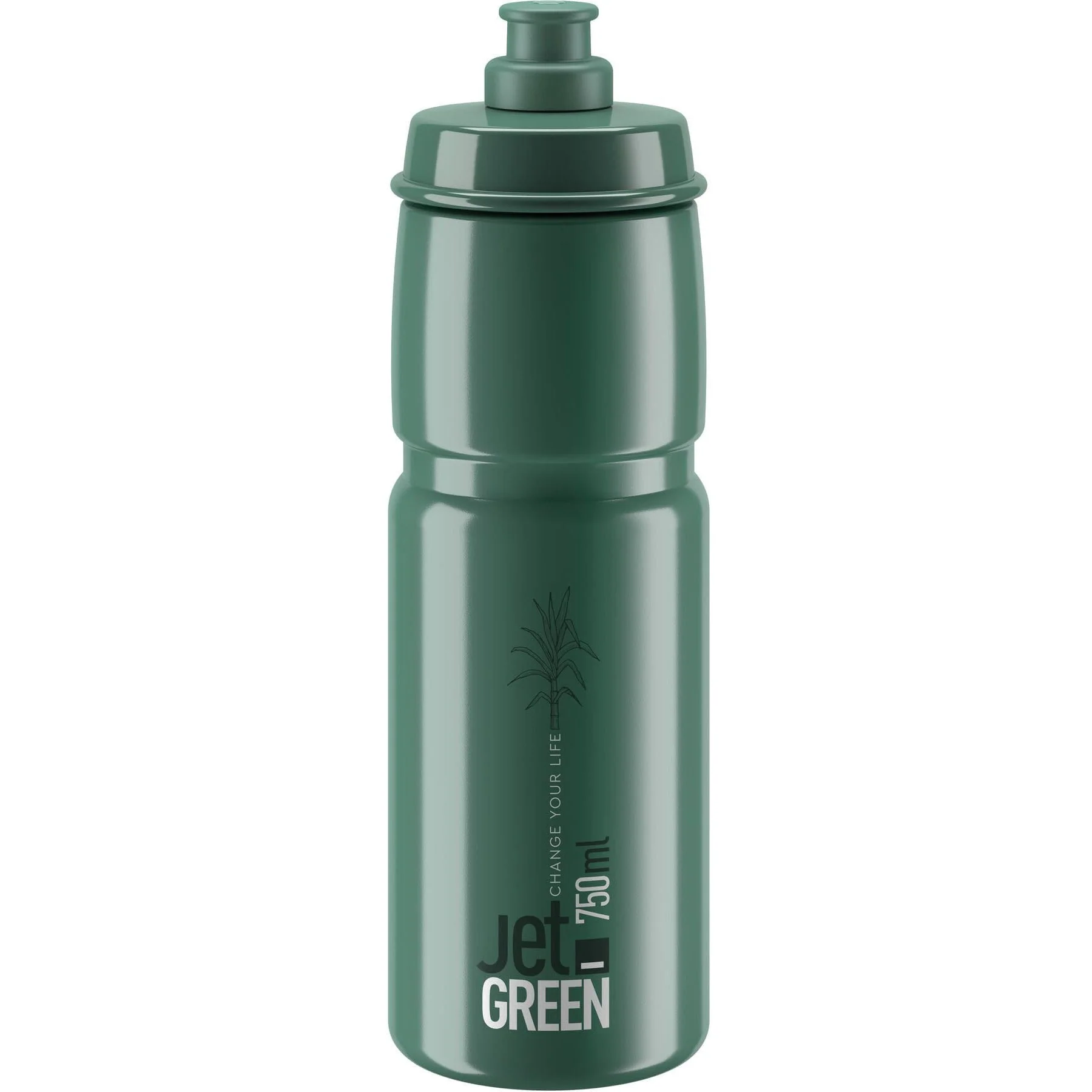 Elite Jet Green 750ml Water Bottle - Green