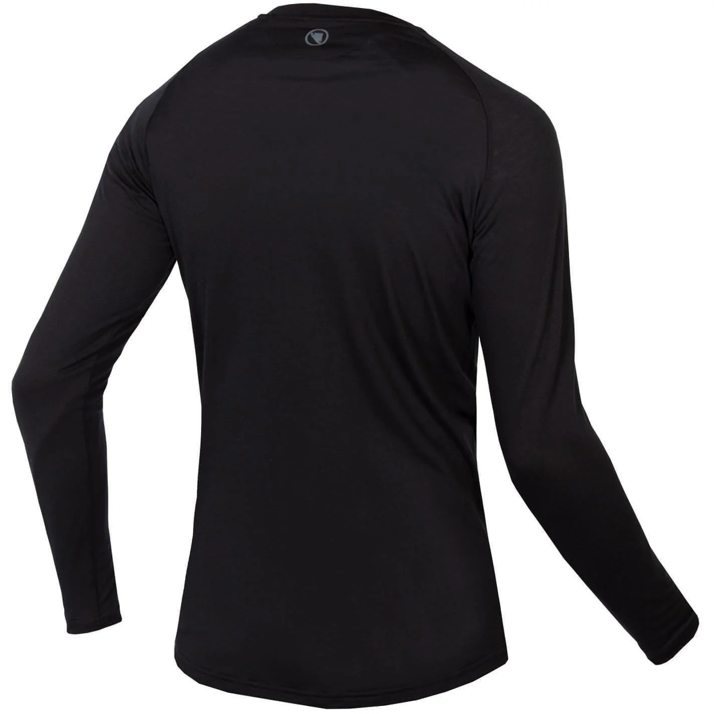 Endura BaaBaa Blend Long Sleeve Mens Cycling Baselayer - Black - Image 2