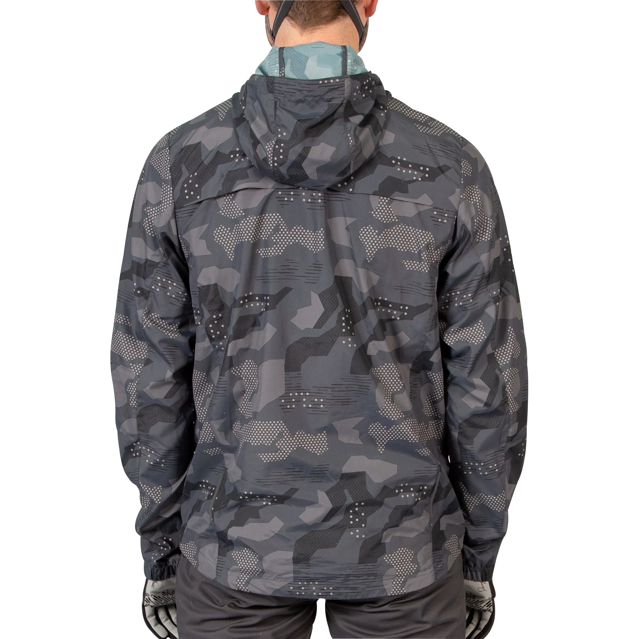 Endura Hummvee WindShell Mens Cycling Jacket - Grey - Image 2