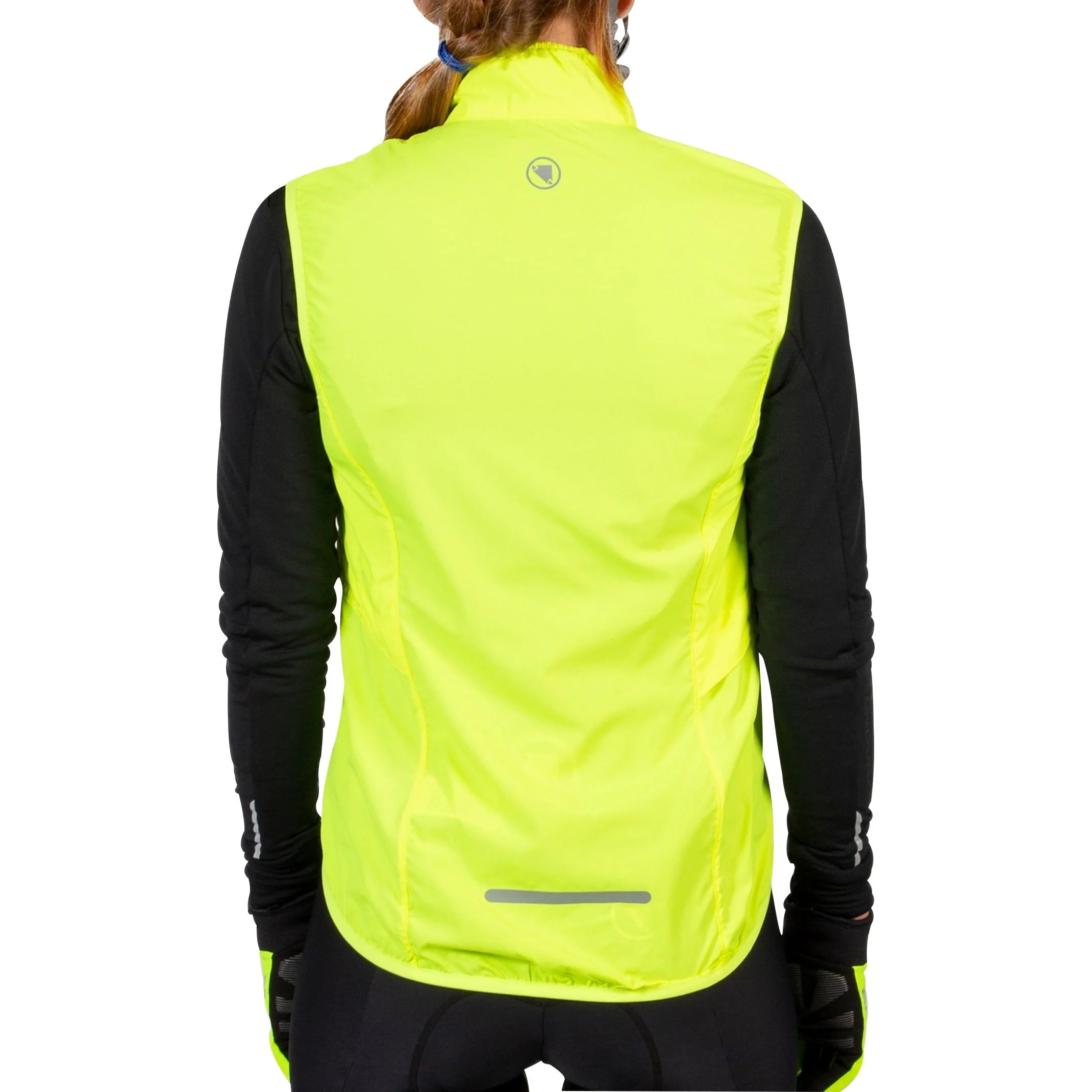 Endura Pakagilet Womens Cycling Gilet - Yellow - Image 2