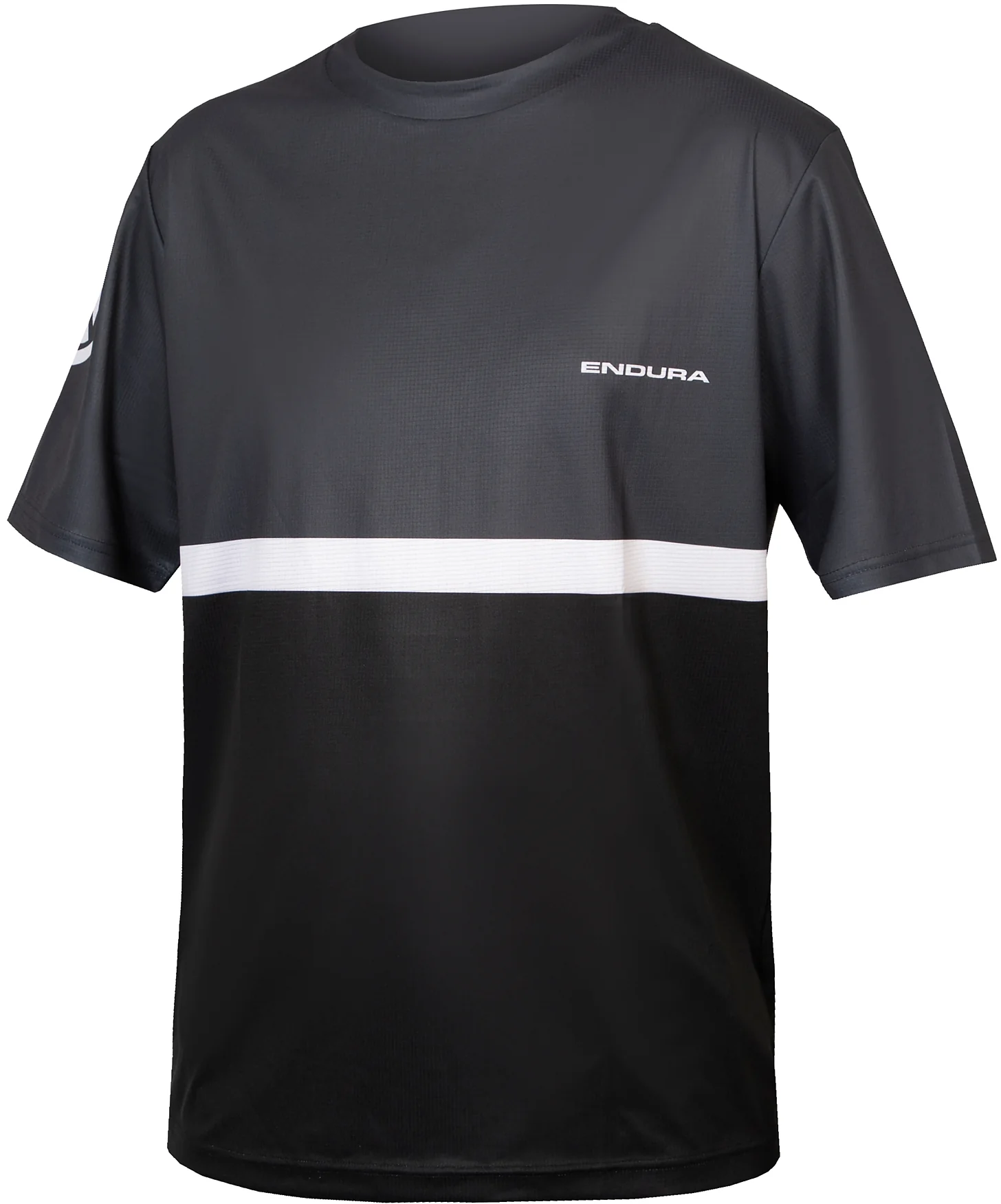 Endura SingleTrack Core II Short Sleeve Mens Cycling Jersey - Black - Image 3